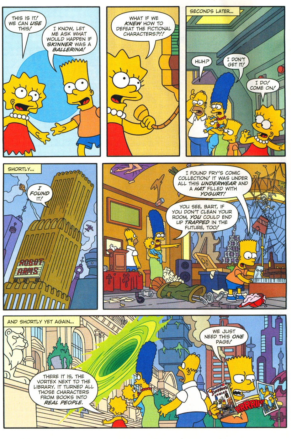 Read online The Simpsons/Futurama Crossover Crisis II comic -  Issue #2 - 19