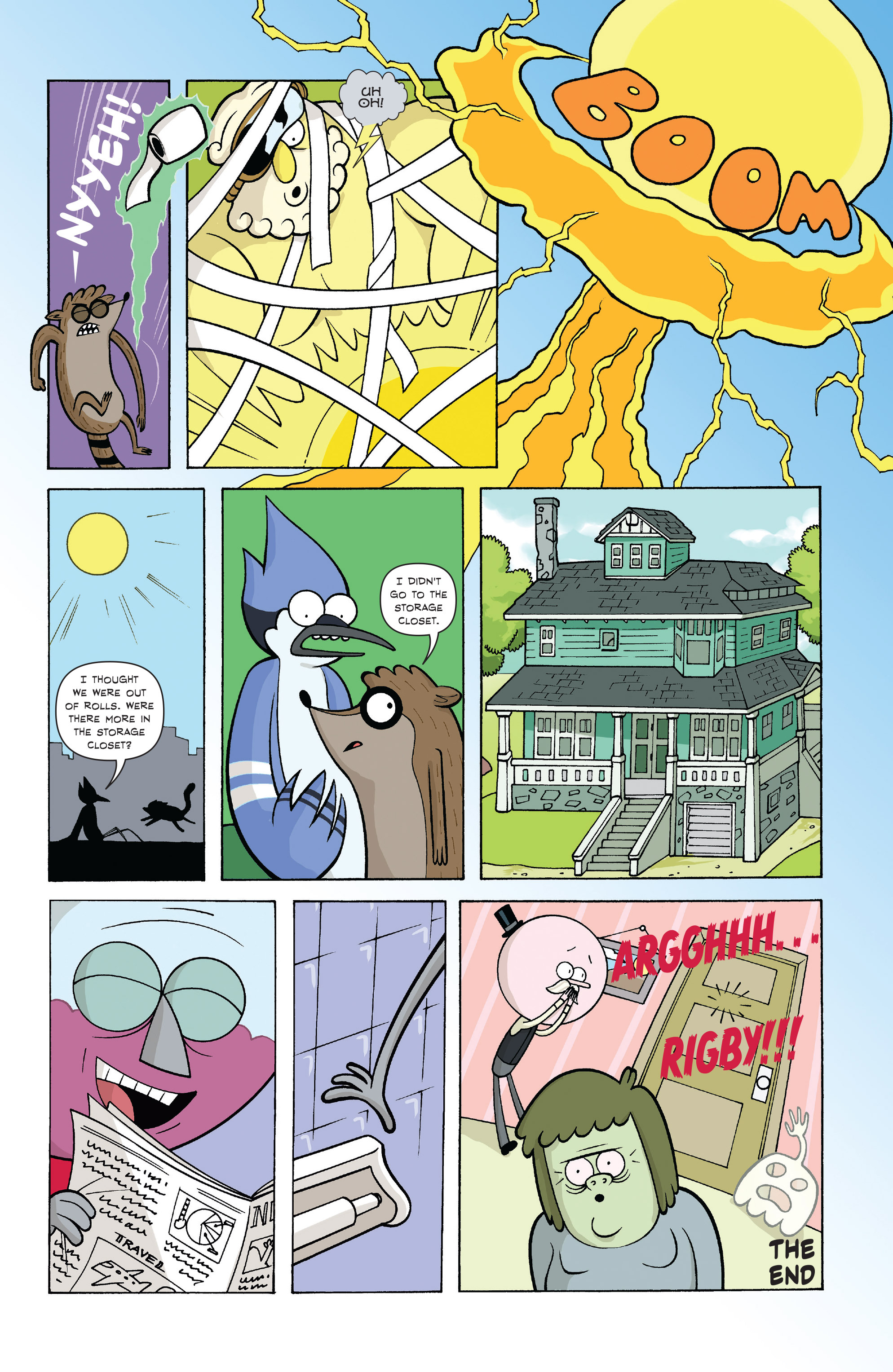 Read online Regular Show comic -  Issue #19 - 23
