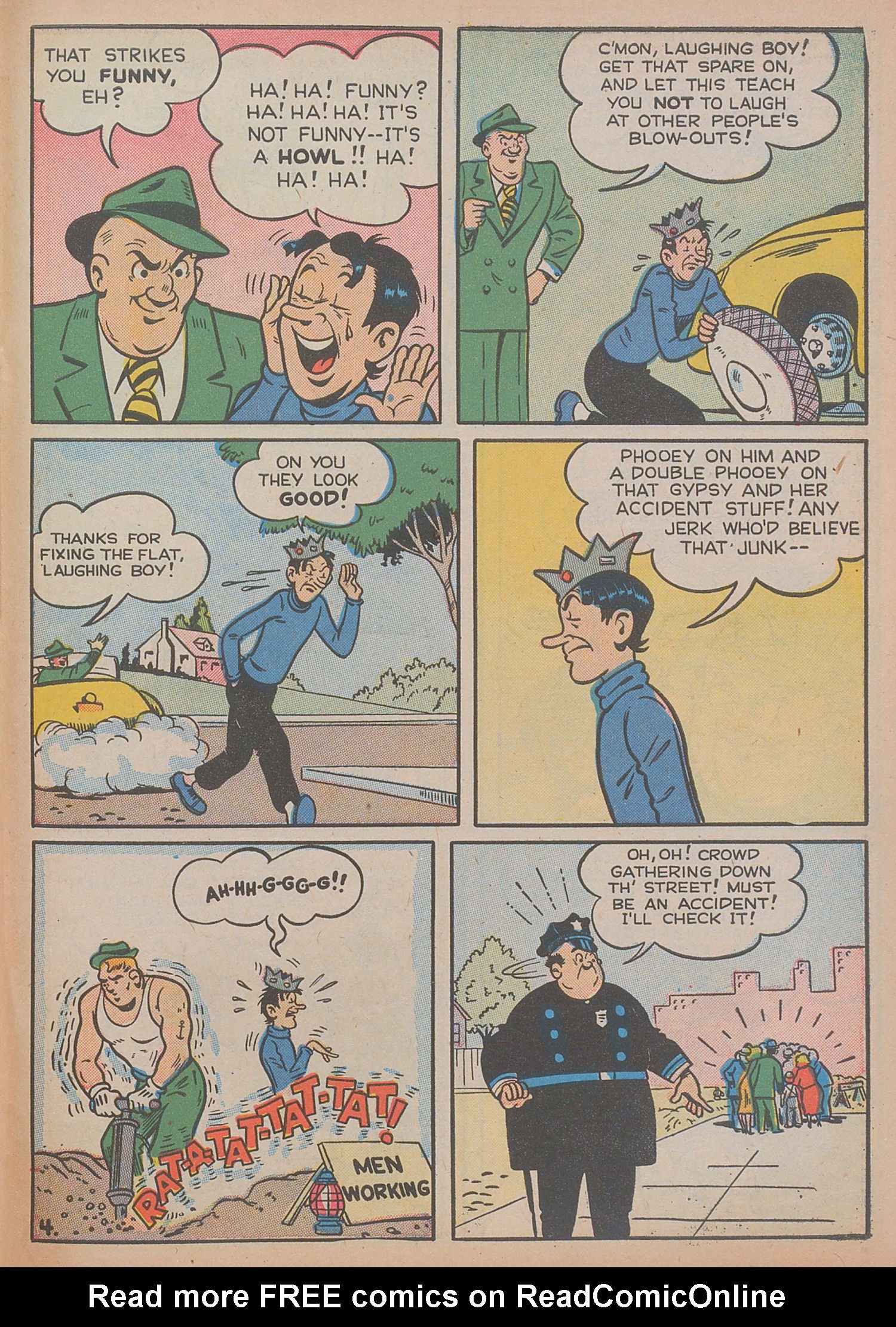 Read online Pep Comics comic -  Issue #77 - 39