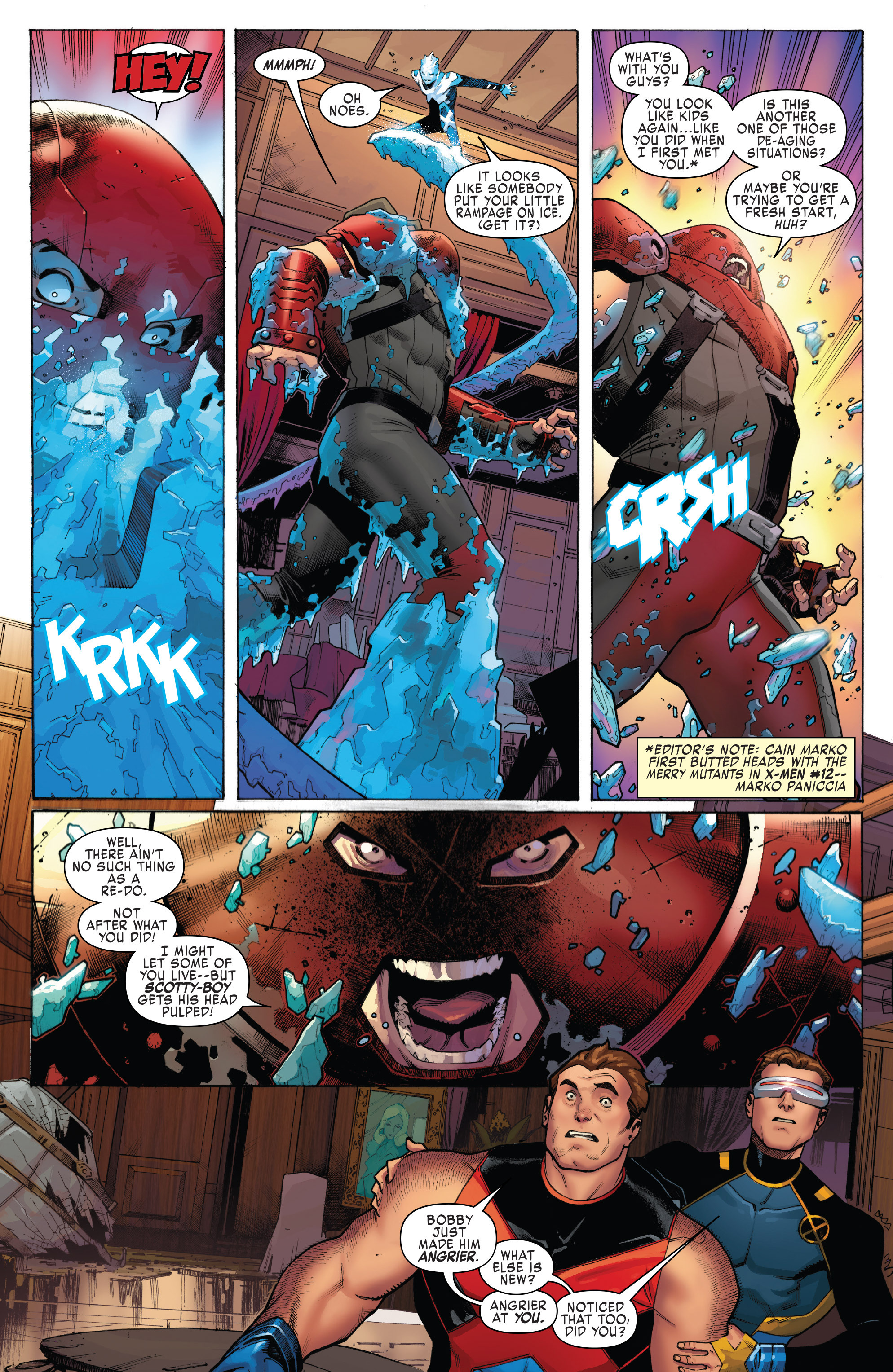Read online X-Men: Blue comic -  Issue #1 - 11