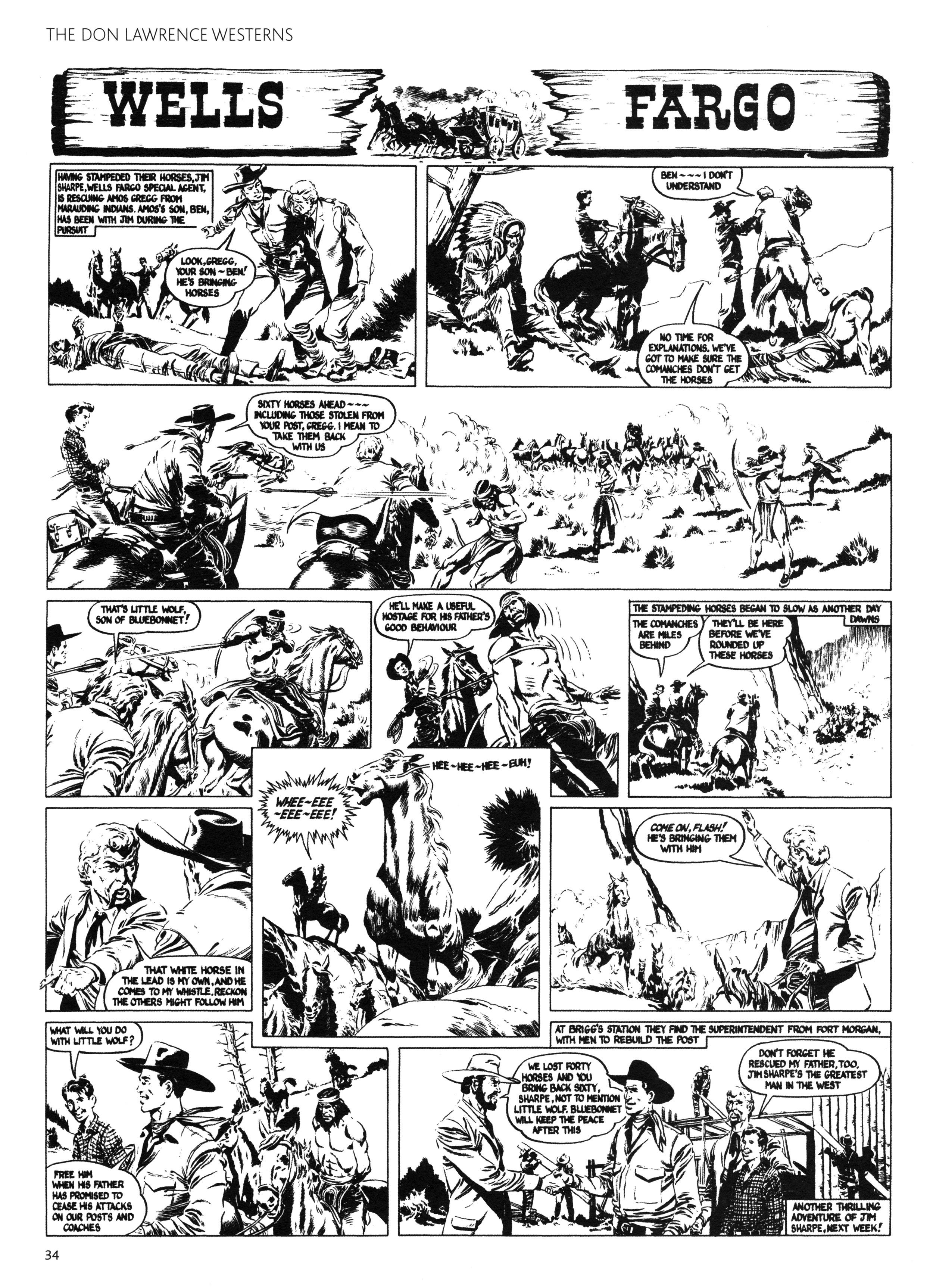 Read online Don Lawrence Westerns comic -  Issue # TPB (Part 1) - 38