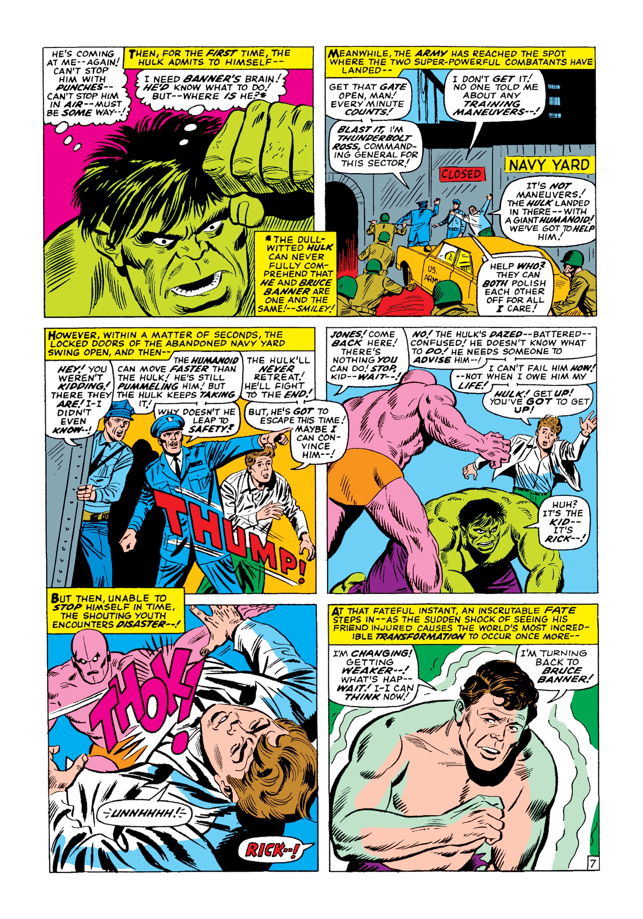 Read online Marvel Masterworks: The Incredible Hulk comic -  Issue # TPB 3 (Part 1) - 91