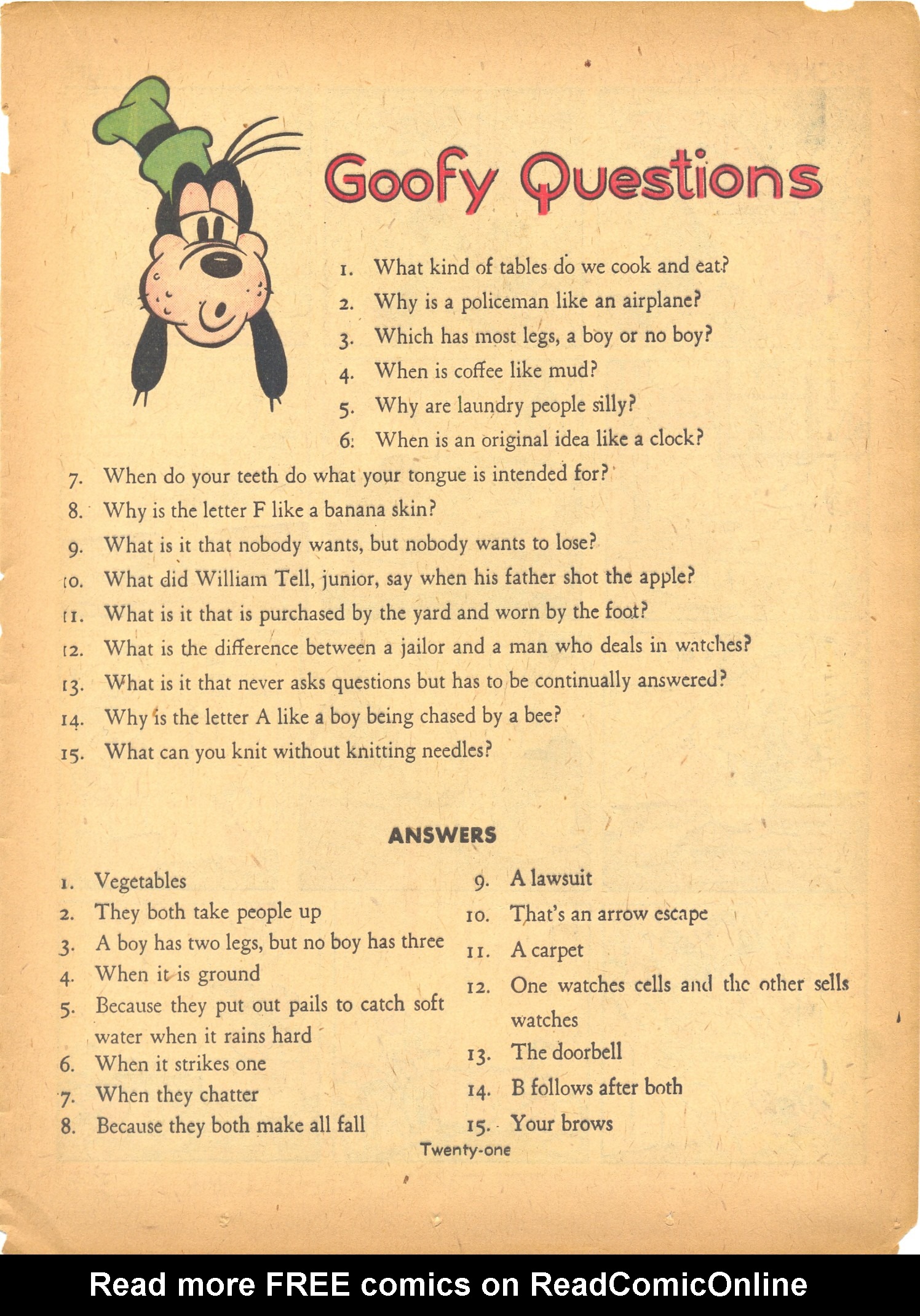 Read online Walt Disney's Comics and Stories comic -  Issue #7 - 23