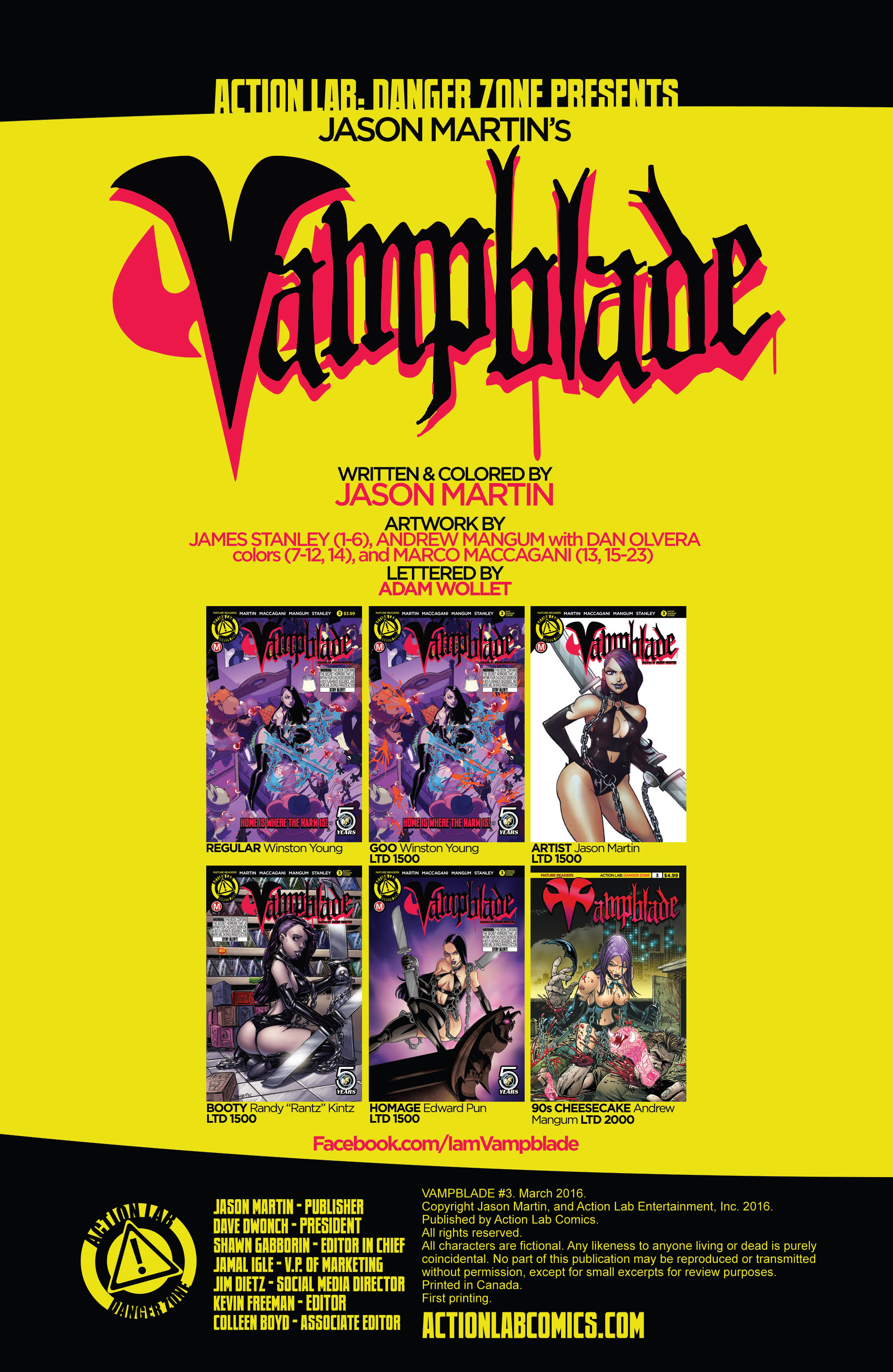 Read online Vampblade comic -  Issue #3 - 2