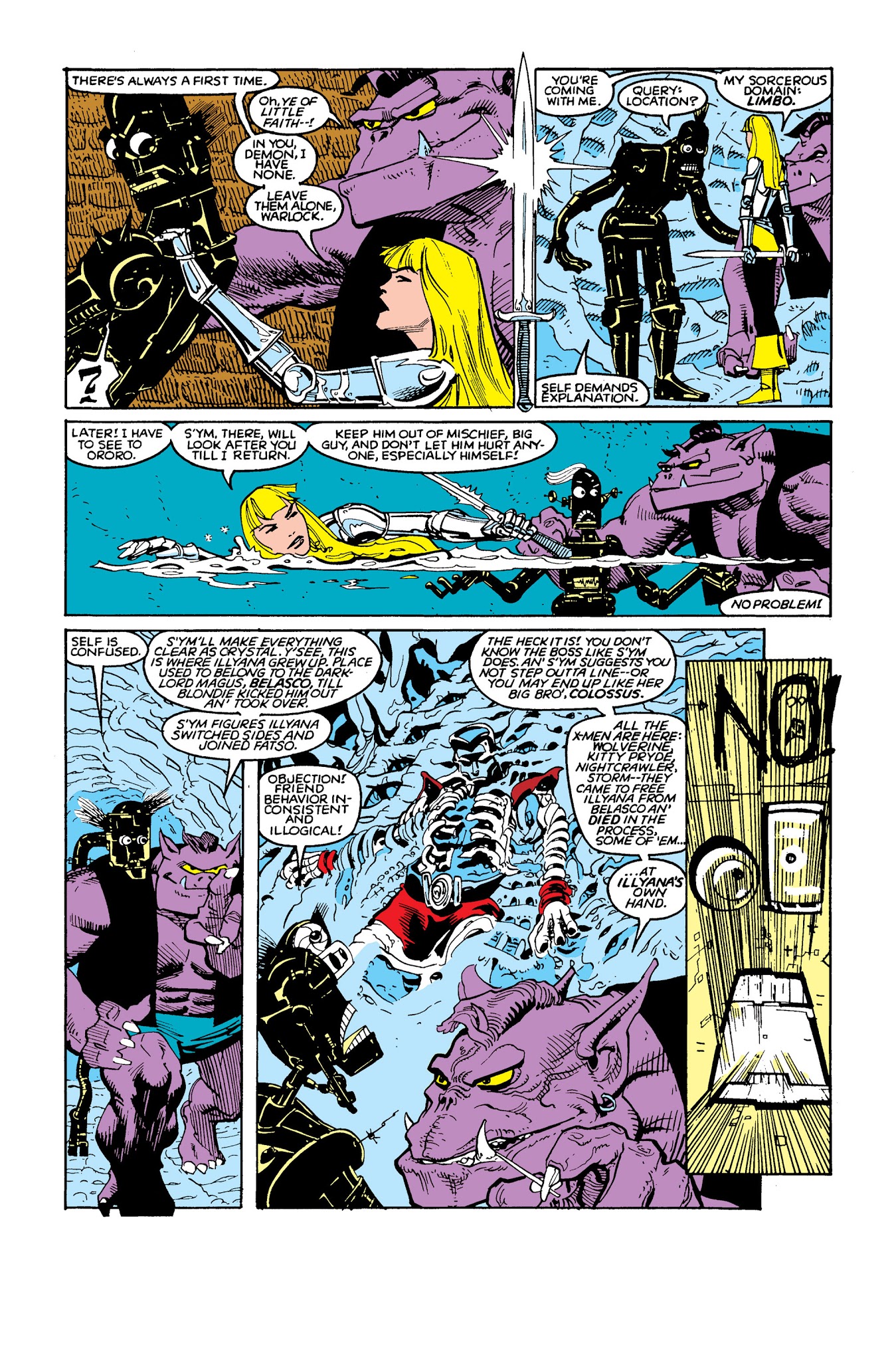 Read online New Mutants Classic comic -  Issue # TPB 4 - 182