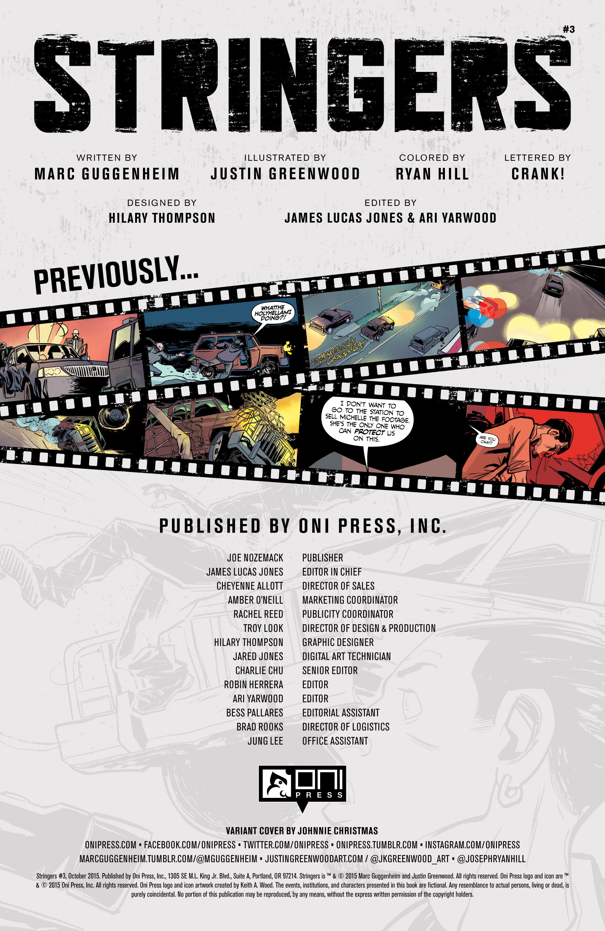 Read online Stringers comic -  Issue #3 - 2