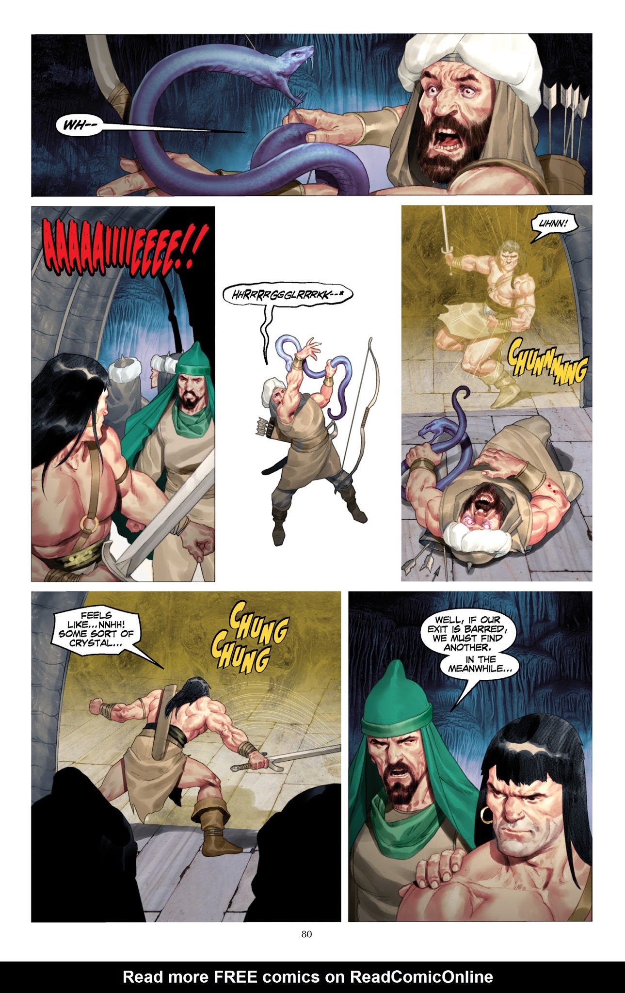 Read online Conan and the People of the Black Circle comic -  Issue # _TPB - 82