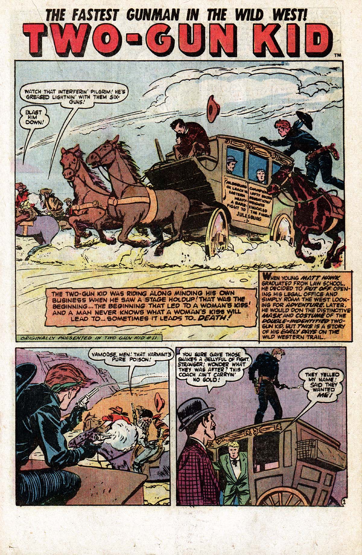 Read online The Mighty Marvel Western comic -  Issue #33 - 12