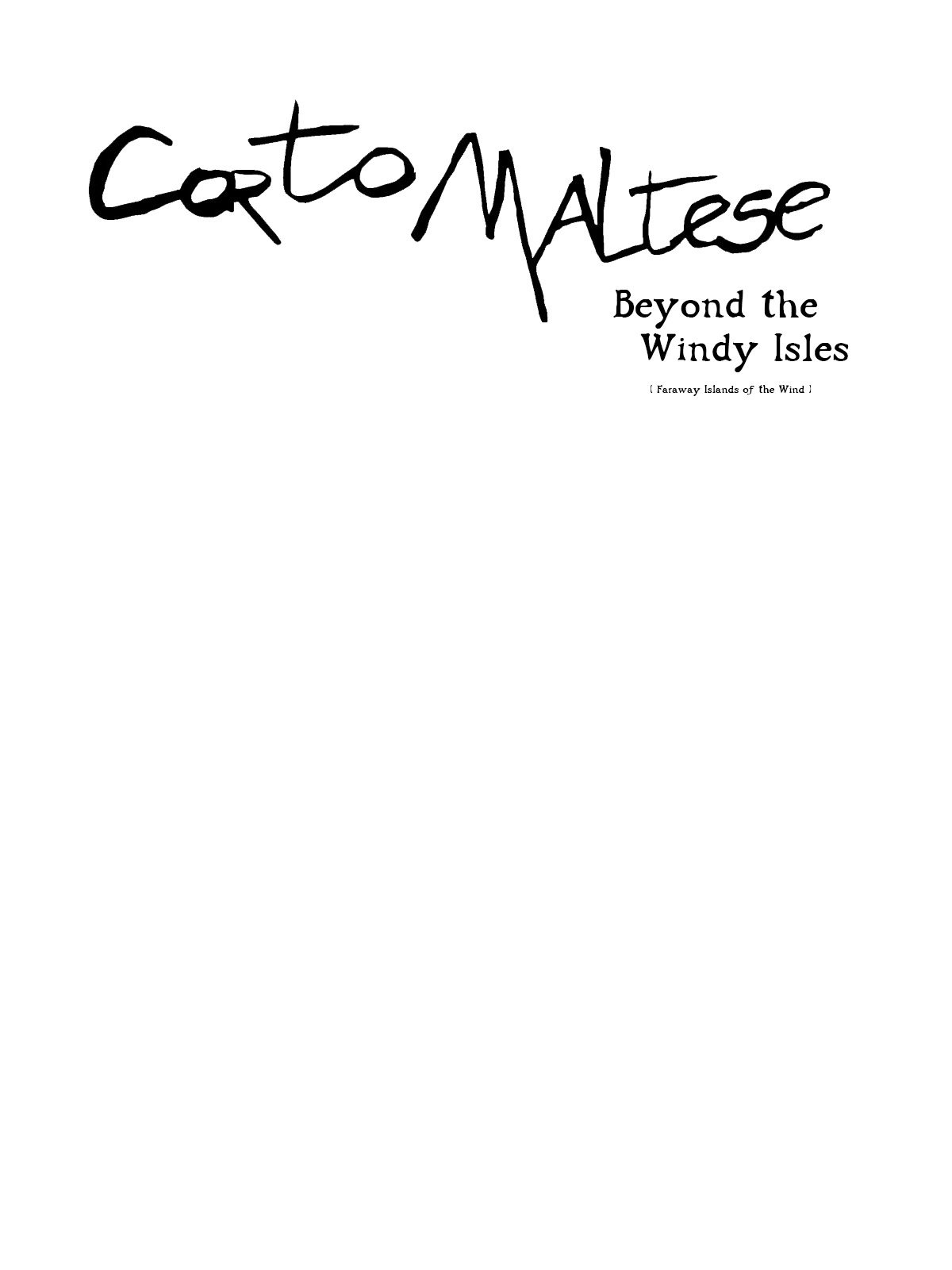 Read online Corto Maltese comic -  Issue # TPB 5 - 3