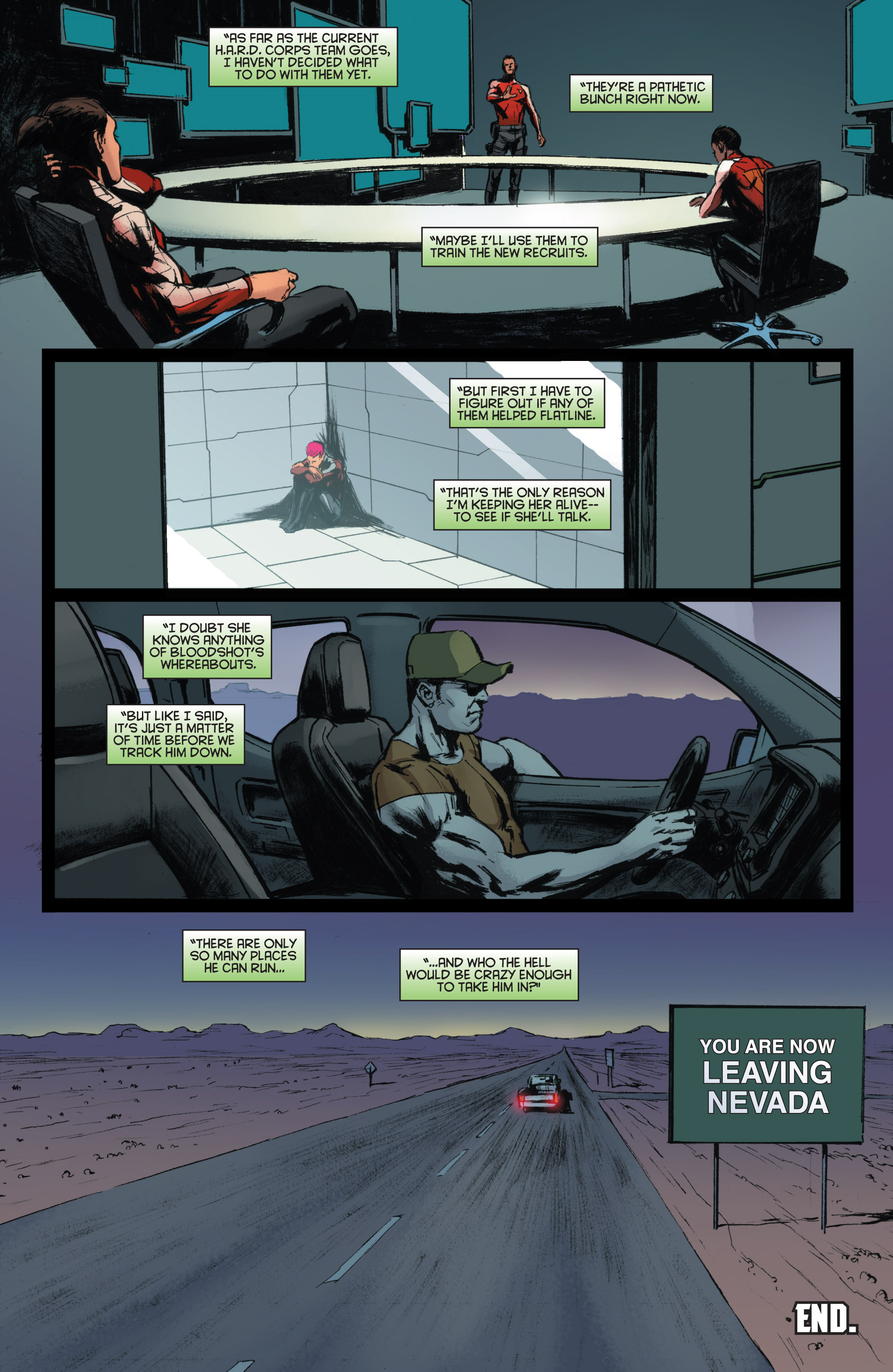 Read online Bloodshot and H.A.R.D.Corps comic -  Issue #23 - 24