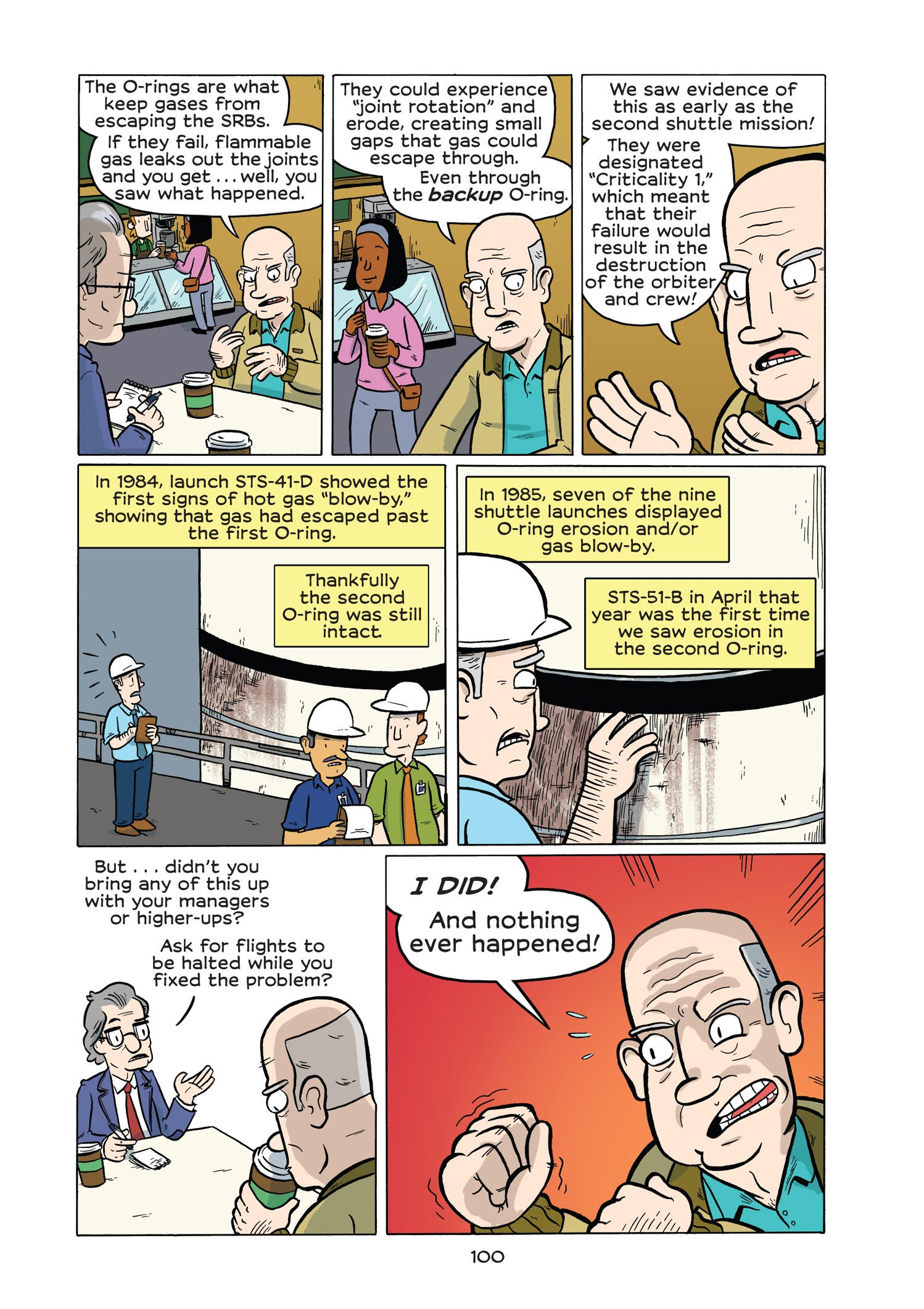 Read online History Comics comic -  Issue # The Challenger Disaster: Tragedy in the Skies - 105