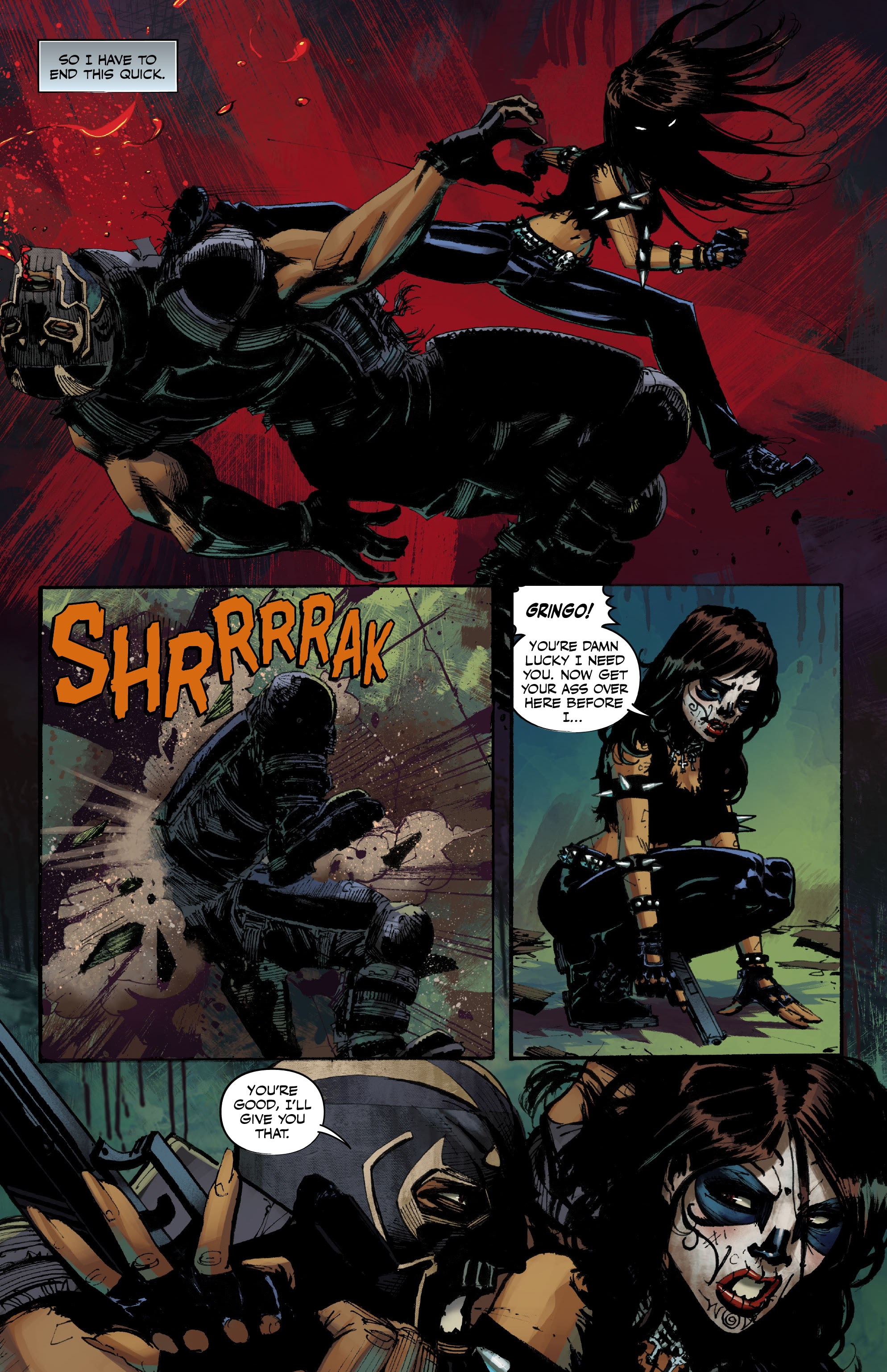 Read online La Muerta: Vengeance comic -  Issue # Full - 23
