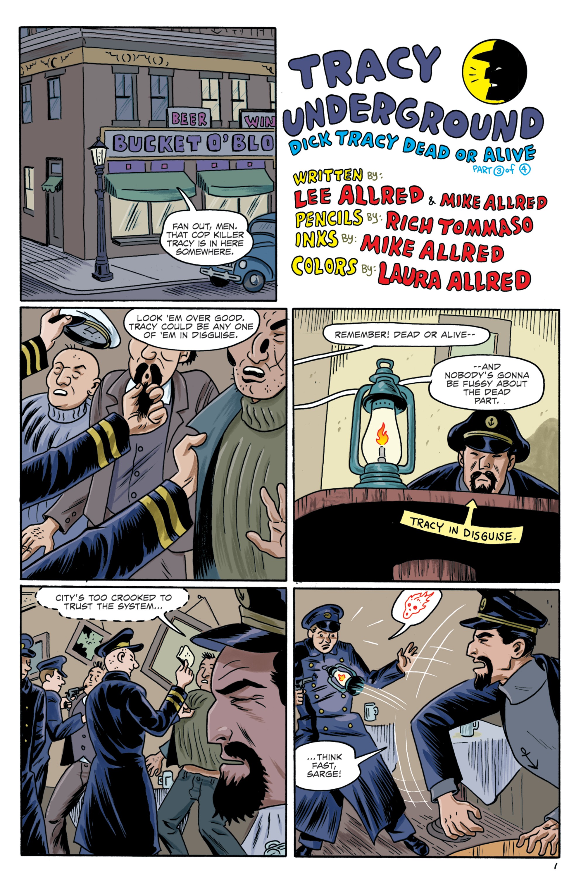 Read online Dick Tracy: Dead Or Alive comic -  Issue #3 - 3