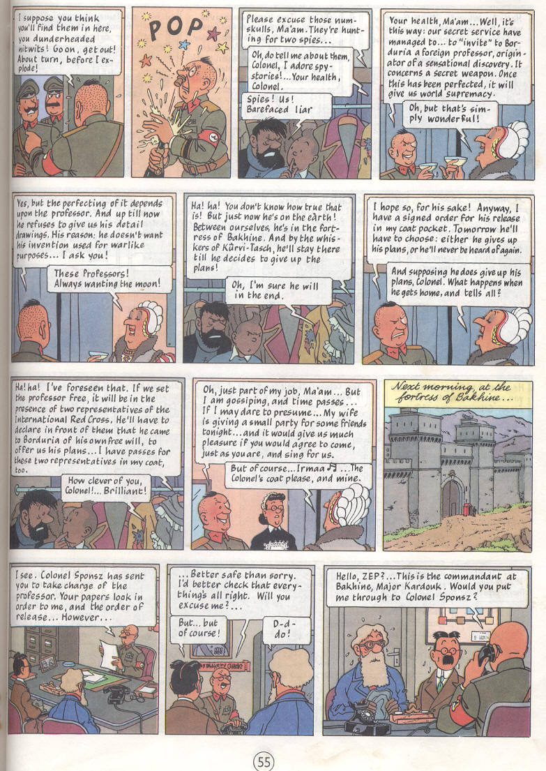 Read online The Adventures of Tintin comic -  Issue #18 - 56