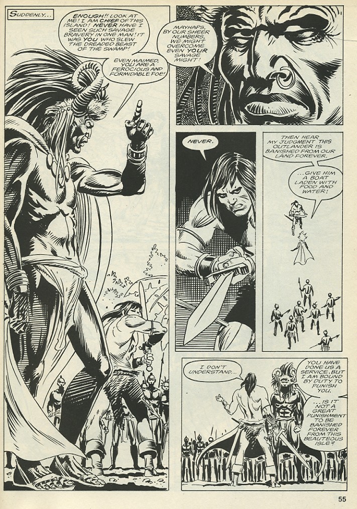 The Savage Sword Of Conan issue 136 - Page 54