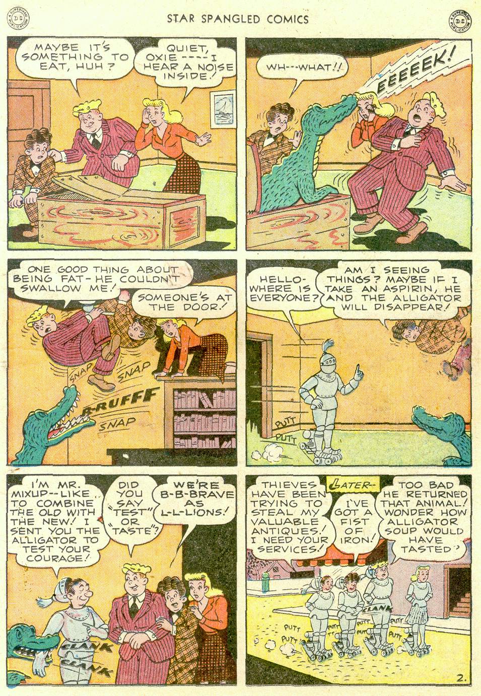 Read online Star Spangled Comics comic -  Issue #74 - 23