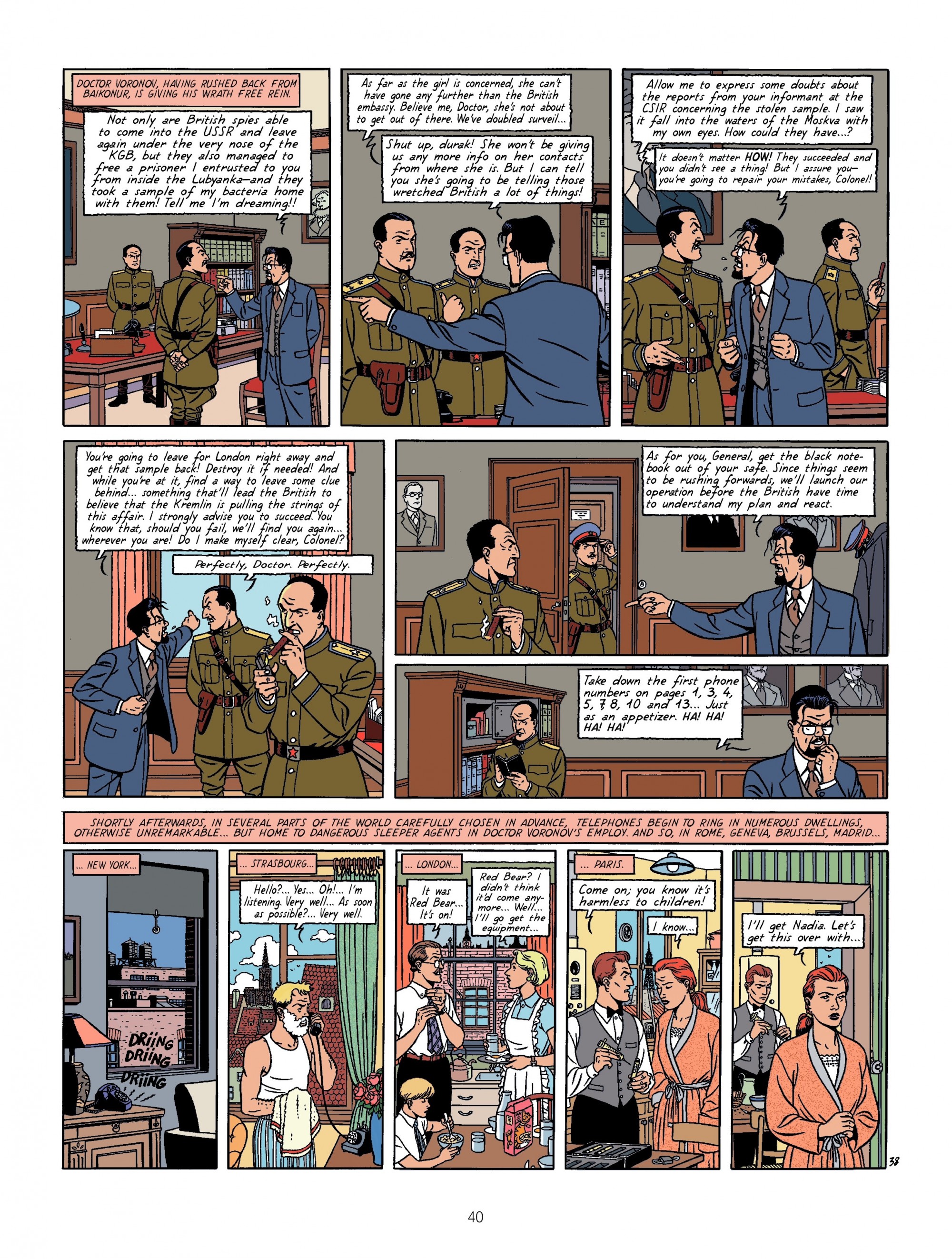 Read online Blake & Mortimer comic -  Issue #8 - 40