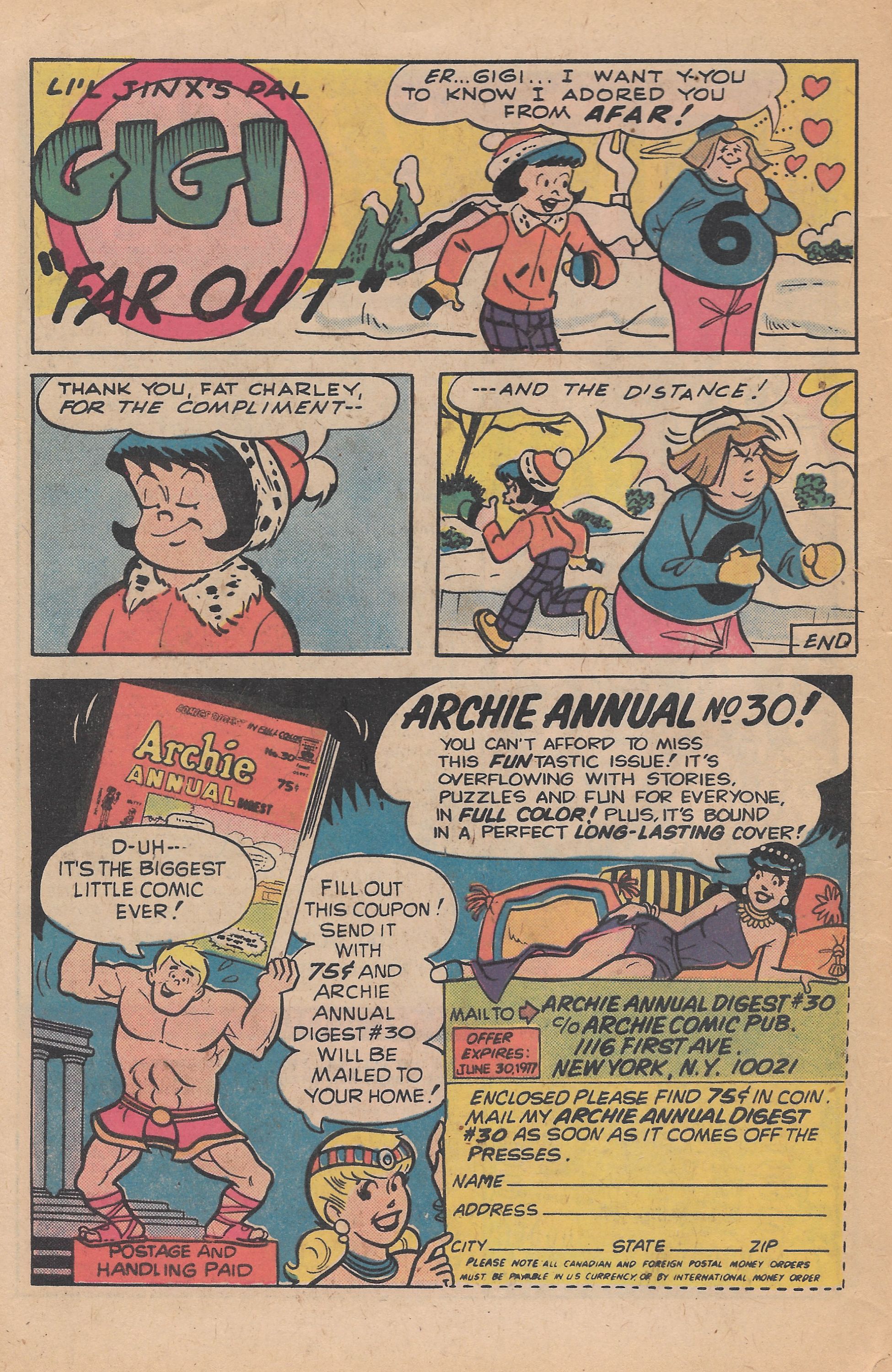 Read online Archie's Joke Book Magazine comic -  Issue #231 - 10