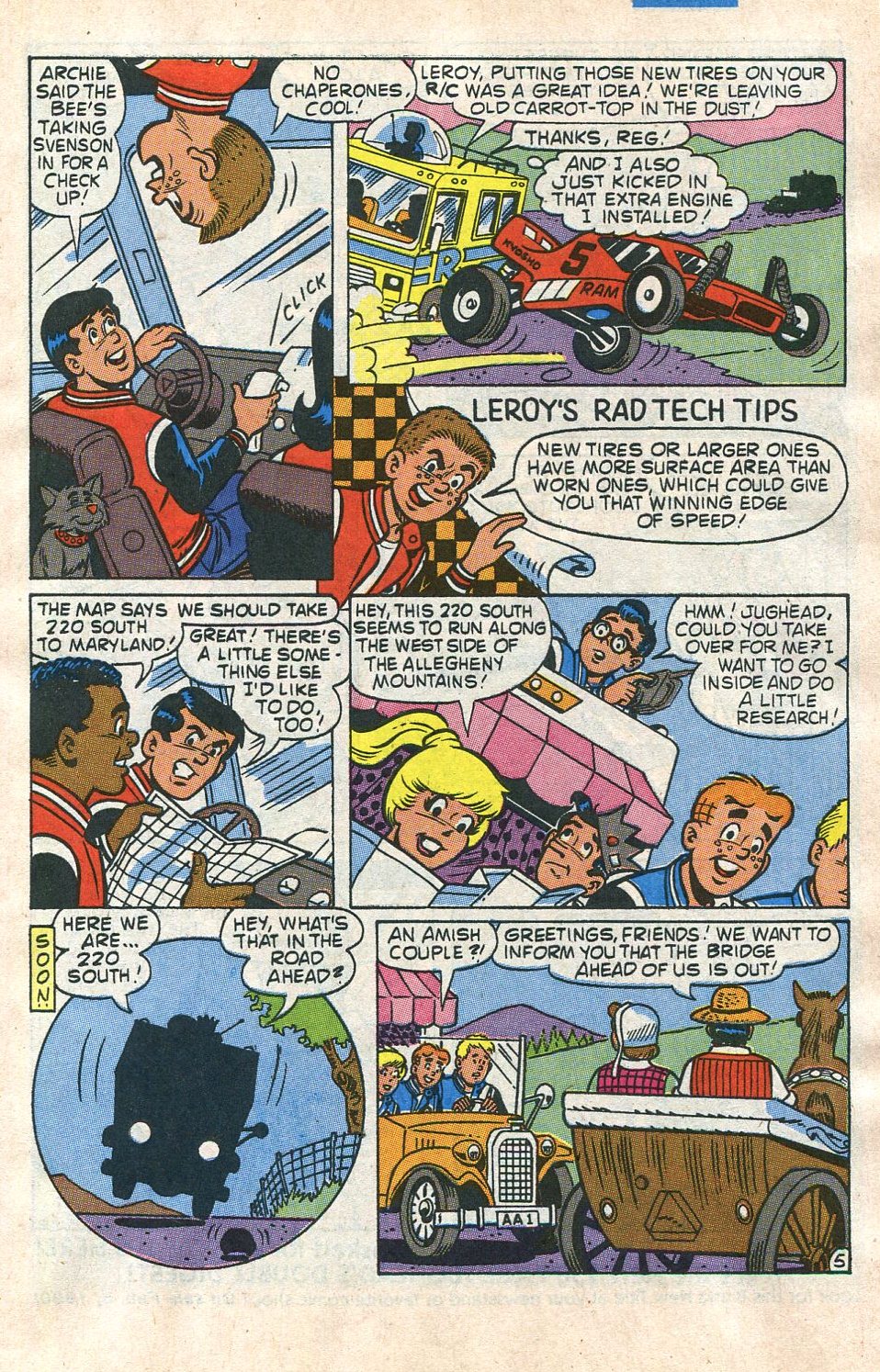 Read online Archie's R/C Racers comic -  Issue #4 - 7