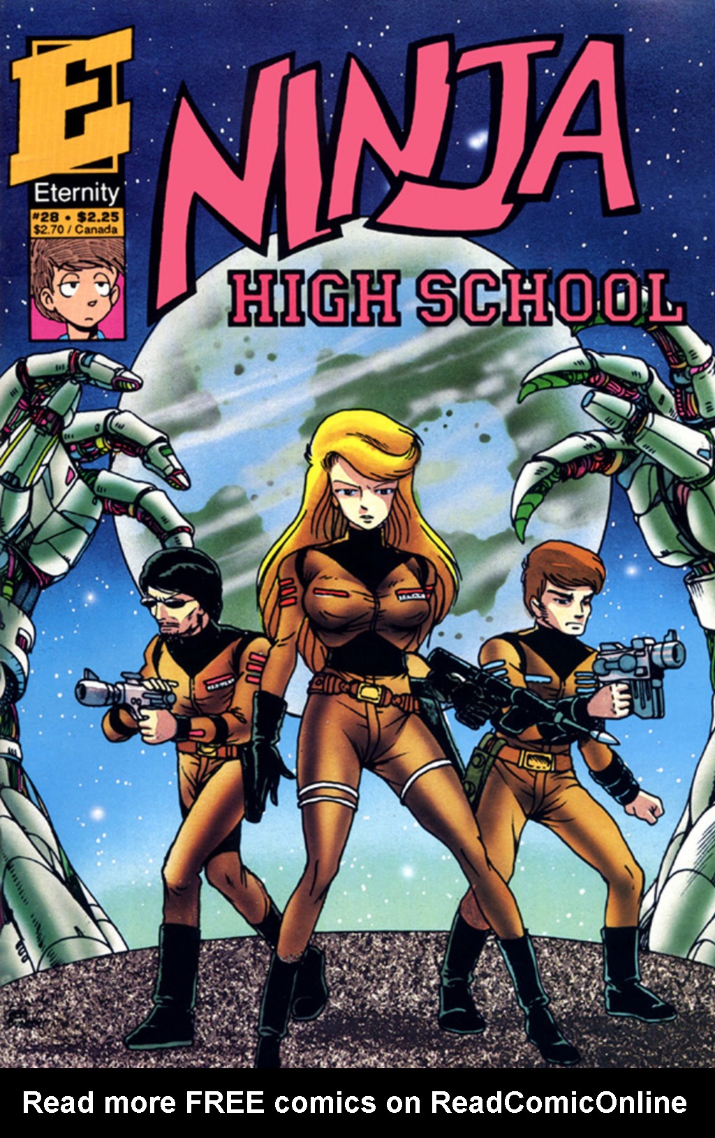 Read online Ninja High School (1986) comic -  Issue #28 - 1
