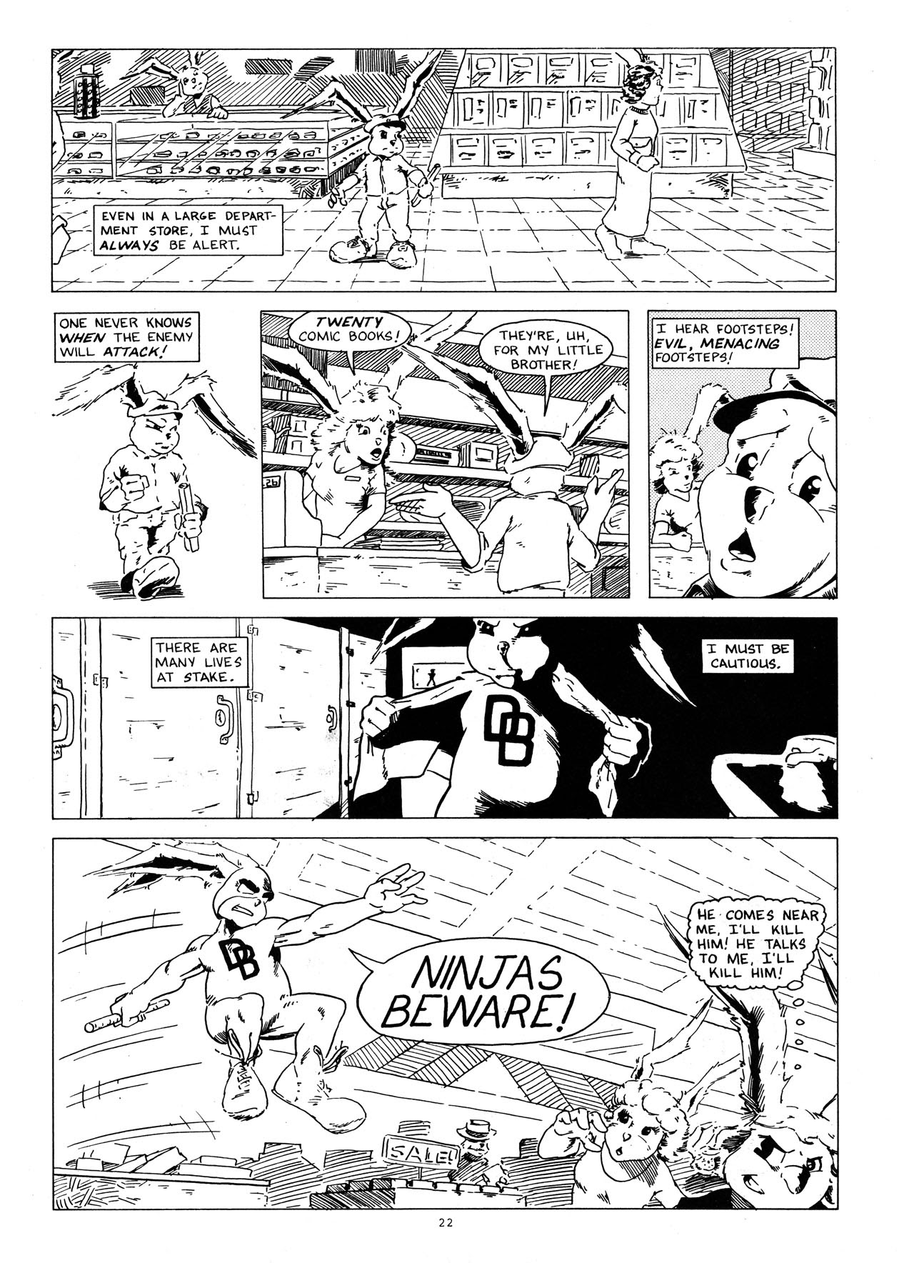 Read online Renegade Rabbit comic -  Issue #1 - 24