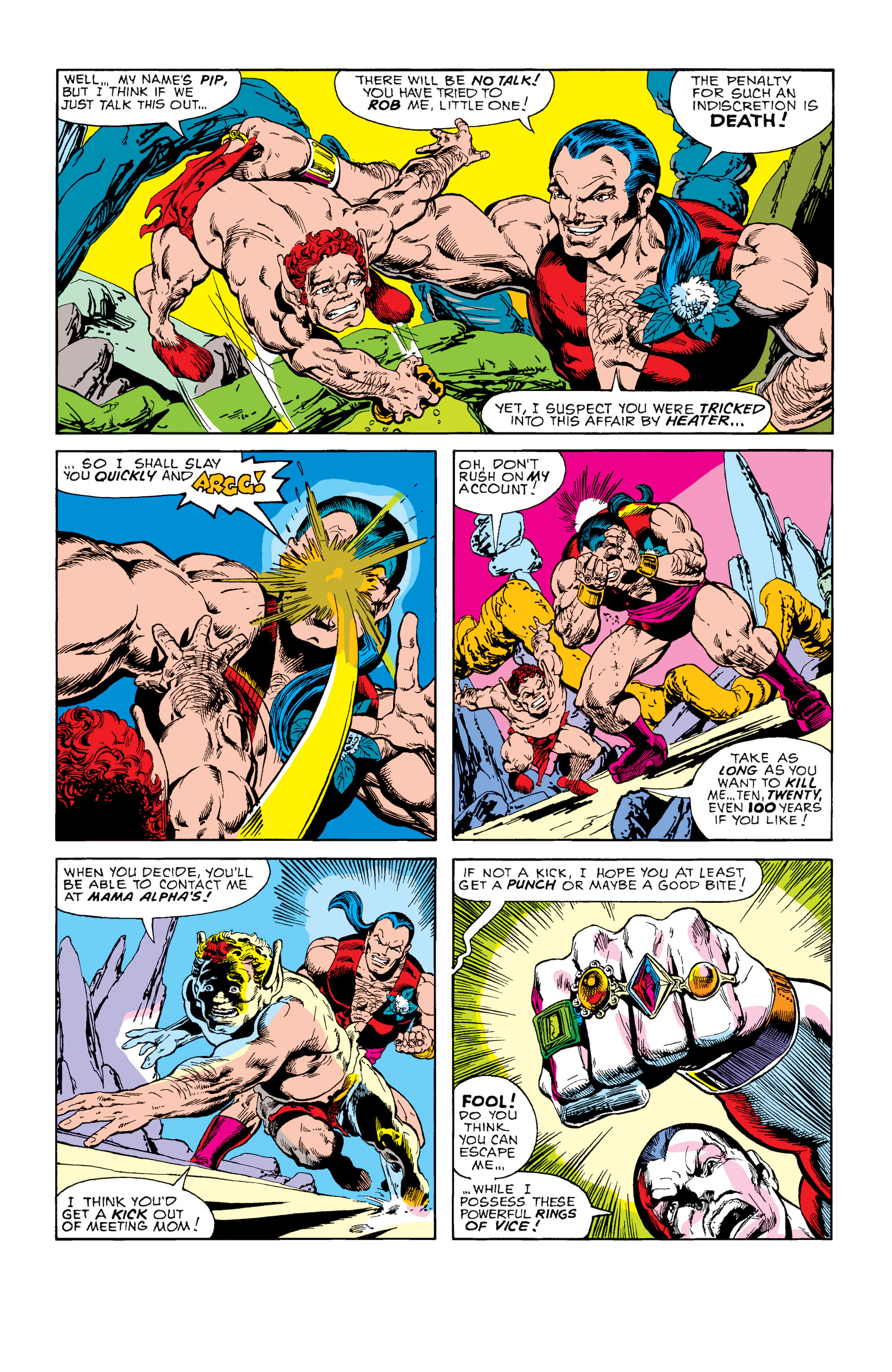 Read online Warlock (1972) comic -  Issue #12 - 13
