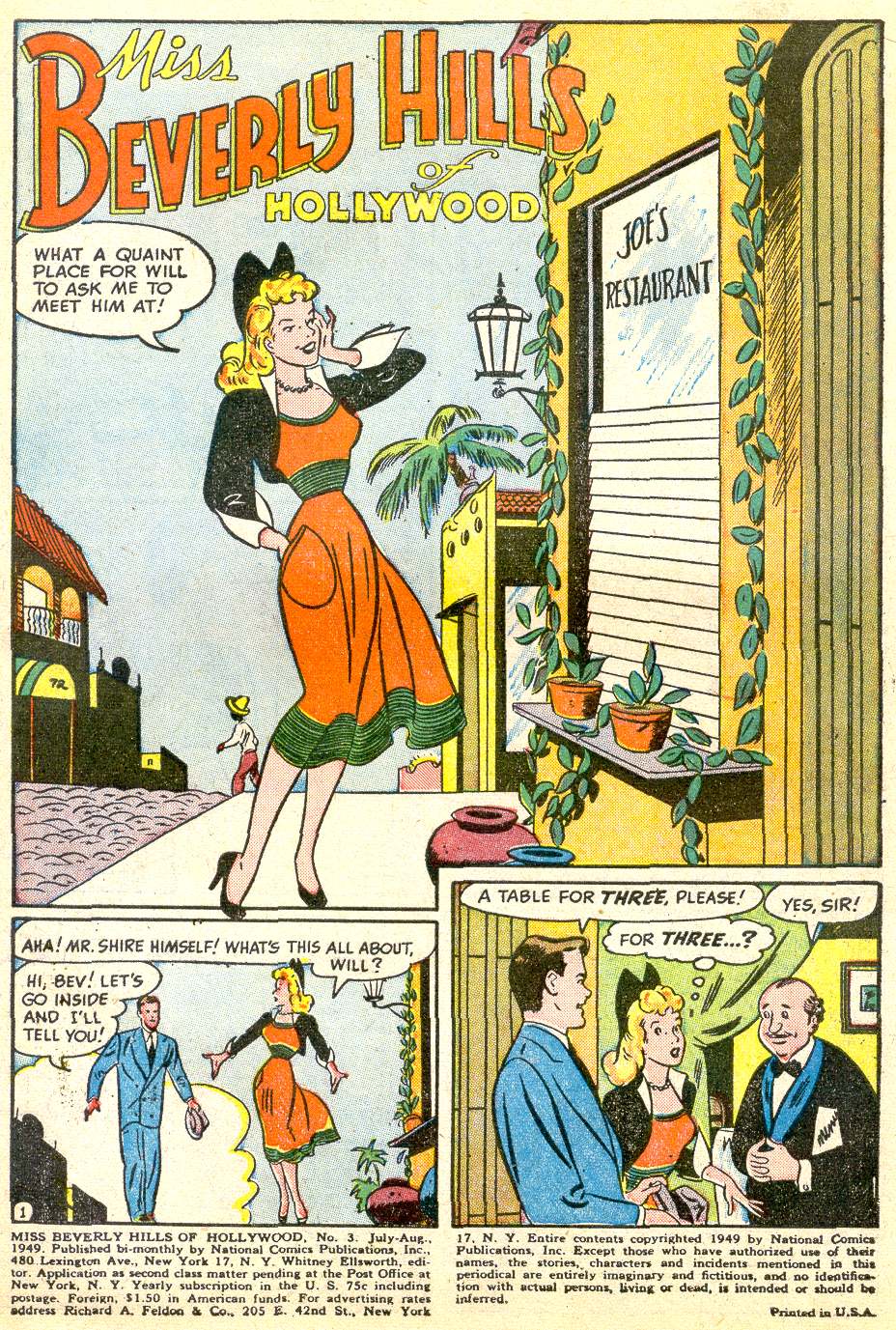 Read online Miss Beverly Hills of Hollywood comic -  Issue #3 - 3
