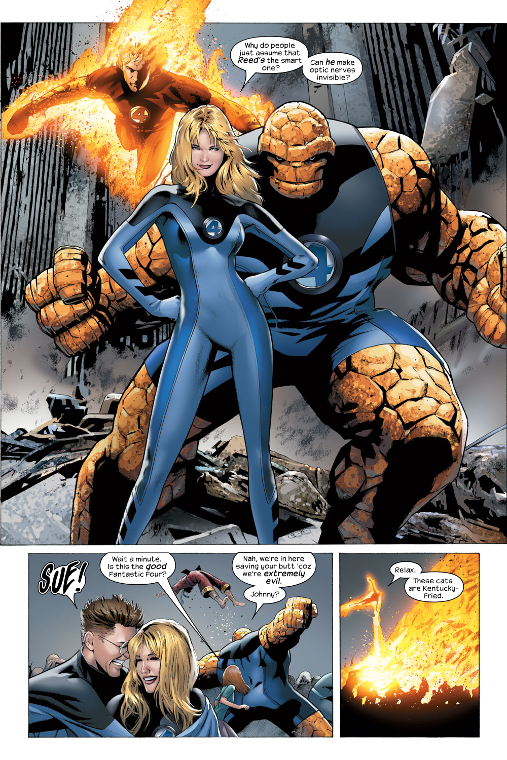 Read online Ultimate Fantastic Four (2004) comic -  Issue #23 - 15