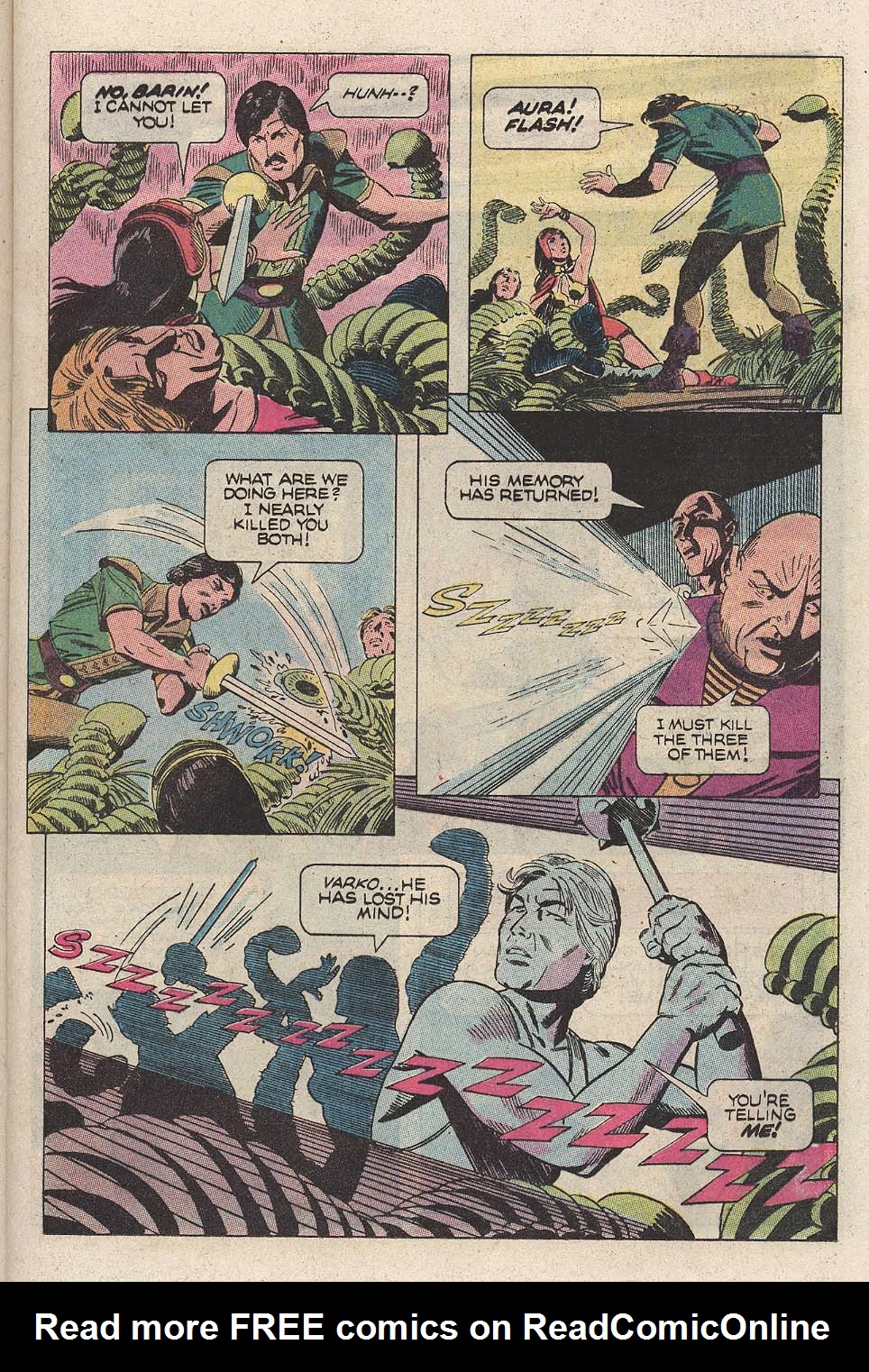 Read online Flash Gordon (1978) comic -  Issue #37 - 17