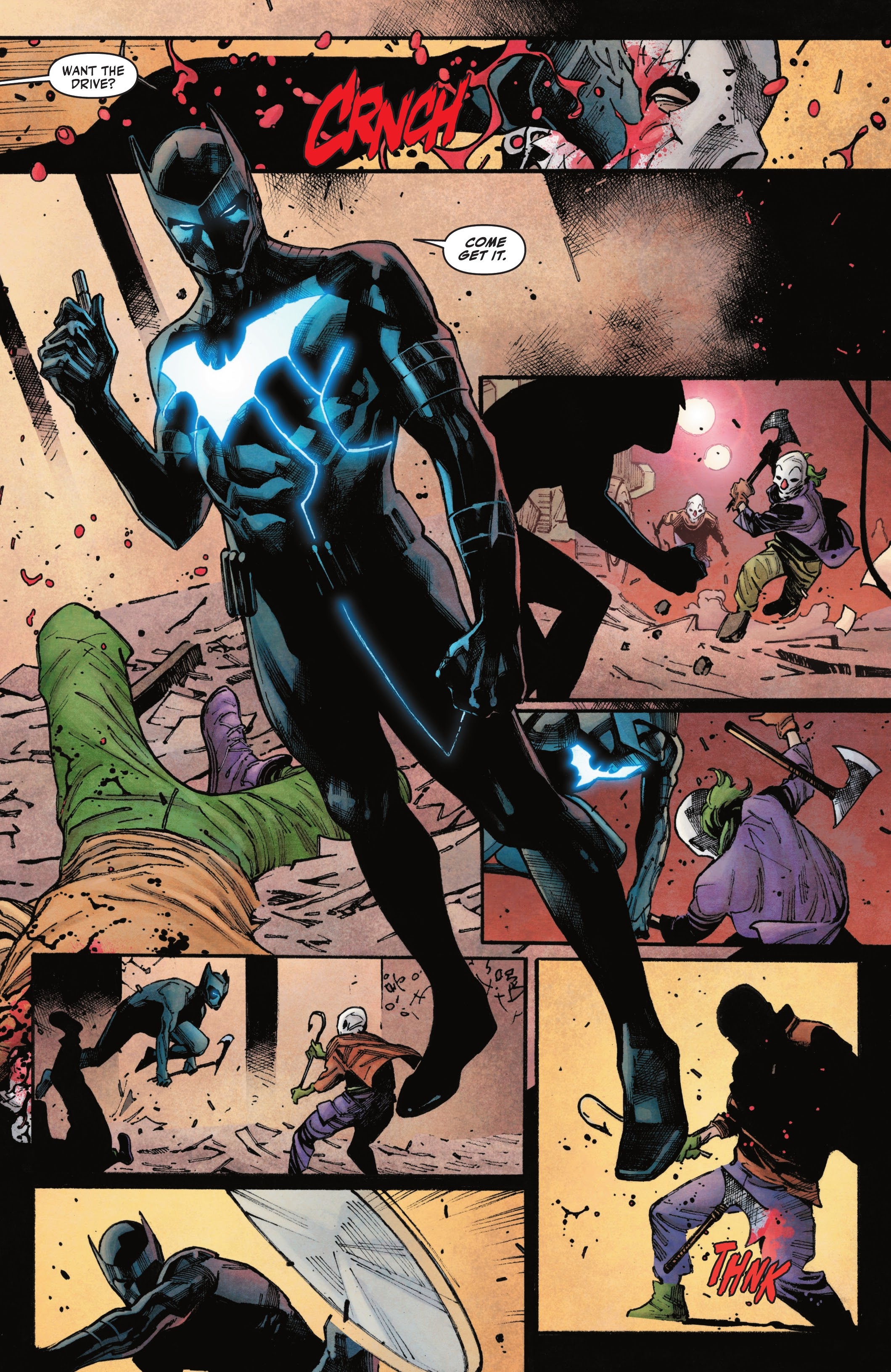 Read online Batman by John Ridley: The Deluxe Edition comic -  Issue # TPB - 111