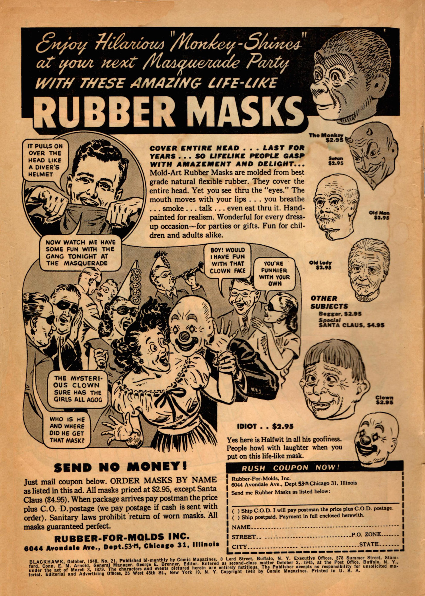 Read online Blackhawk (1957) comic -  Issue #21 - 2