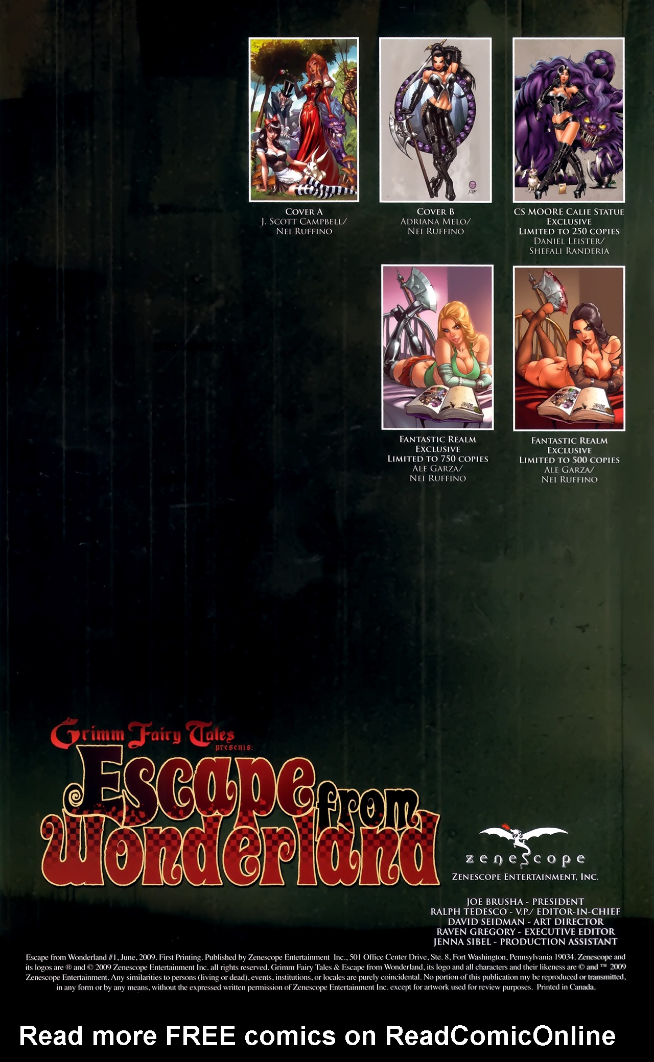 Read online Grimm Fairy Tales: Escape From Wonderland comic -  Issue #1 - 3