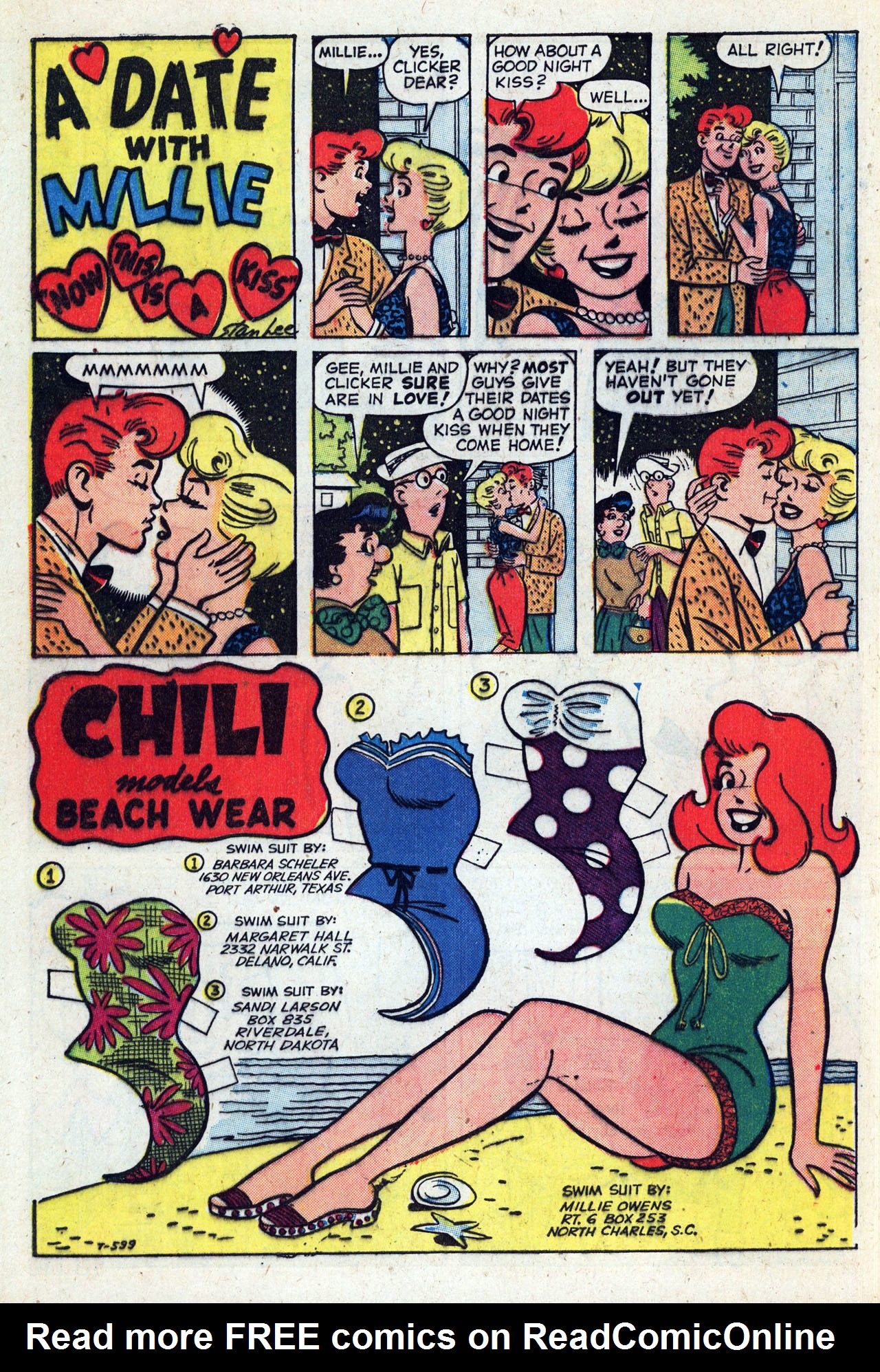 Read online A Date with Millie (1959) comic -  Issue #3 - 8
