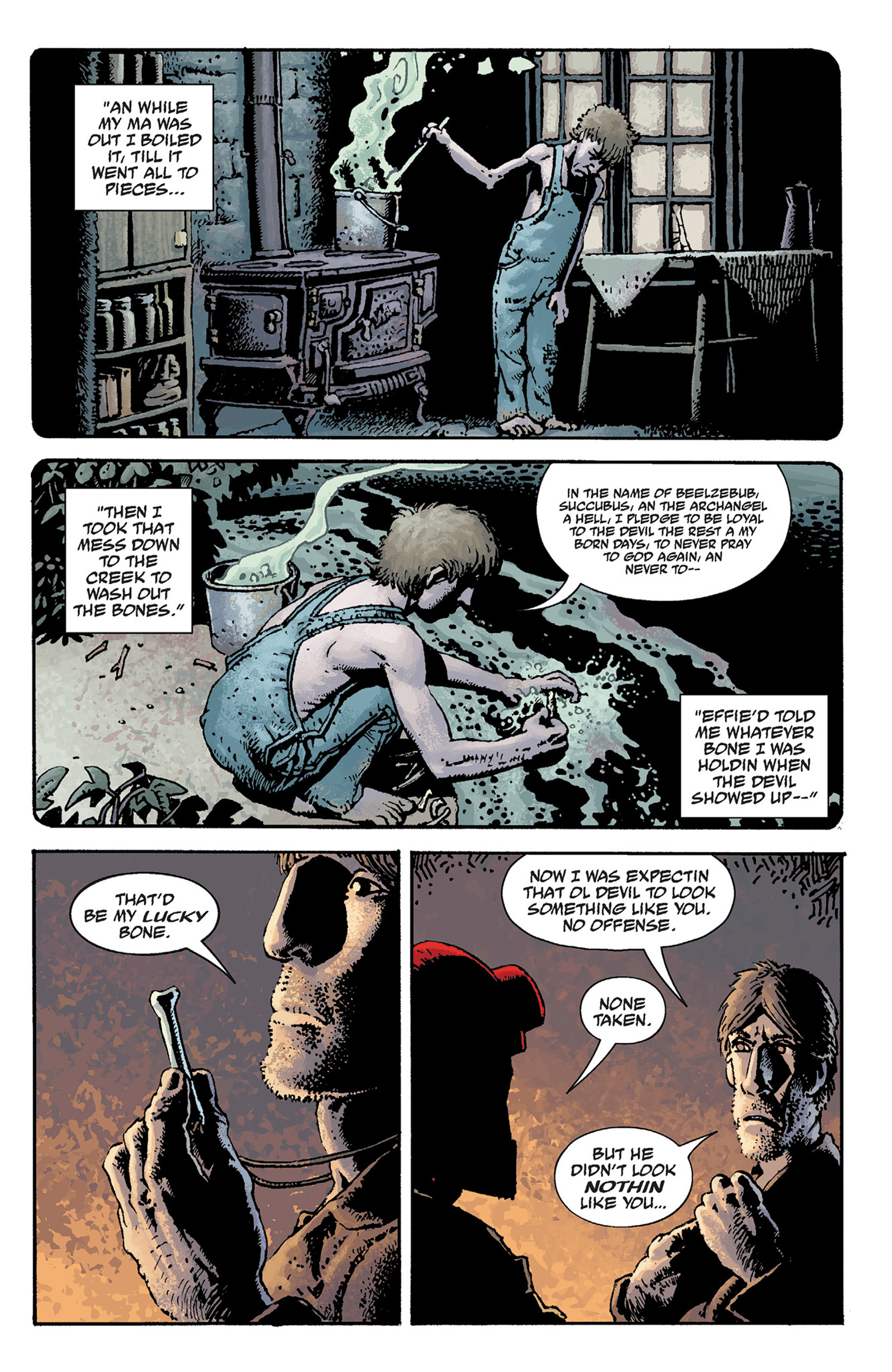 Read online Hellboy: The Crooked Man and Others comic -  Issue # TPB - 21