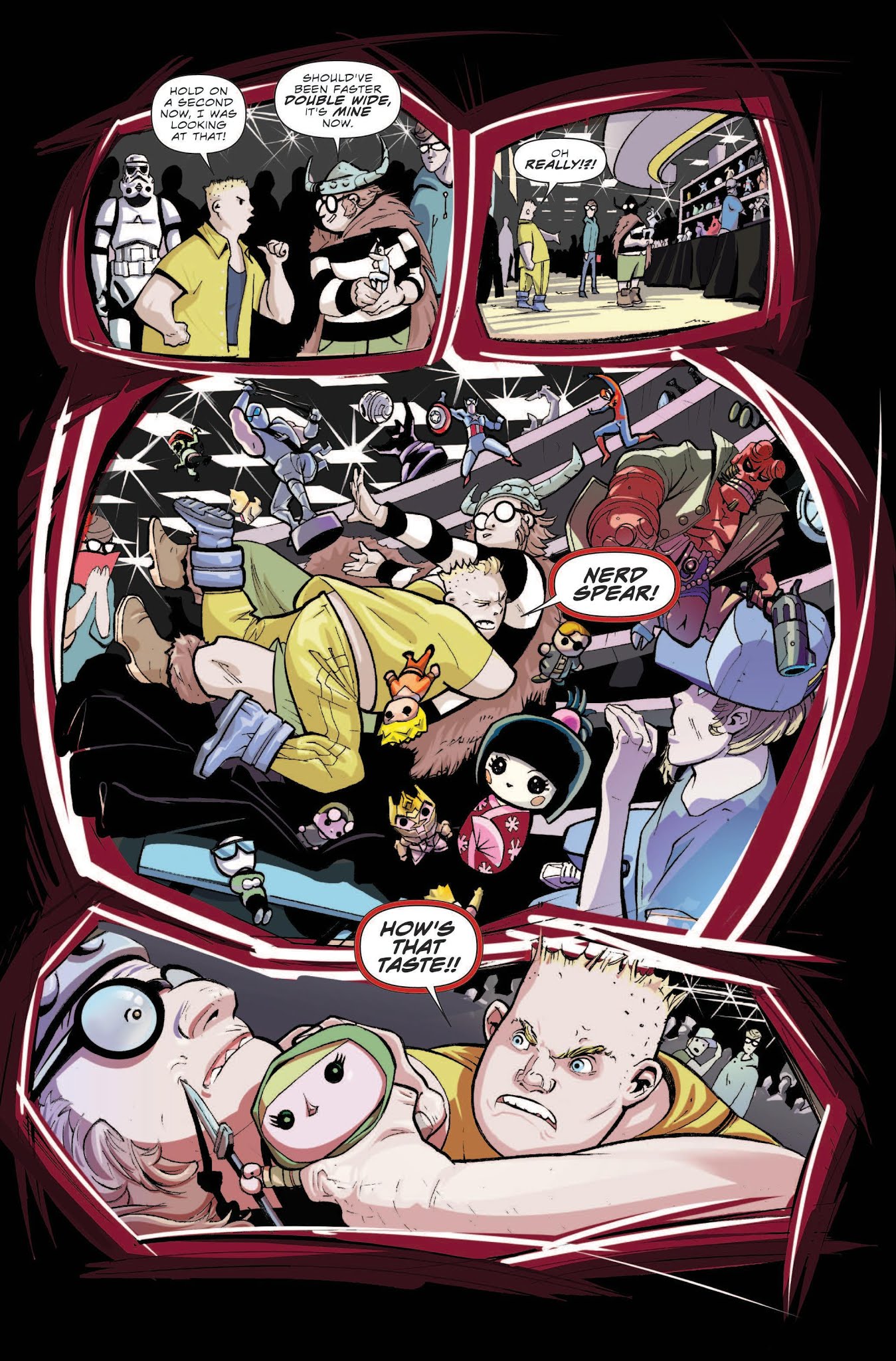 Read online Revenge of the Fanboys! comic -  Issue #1 - 6