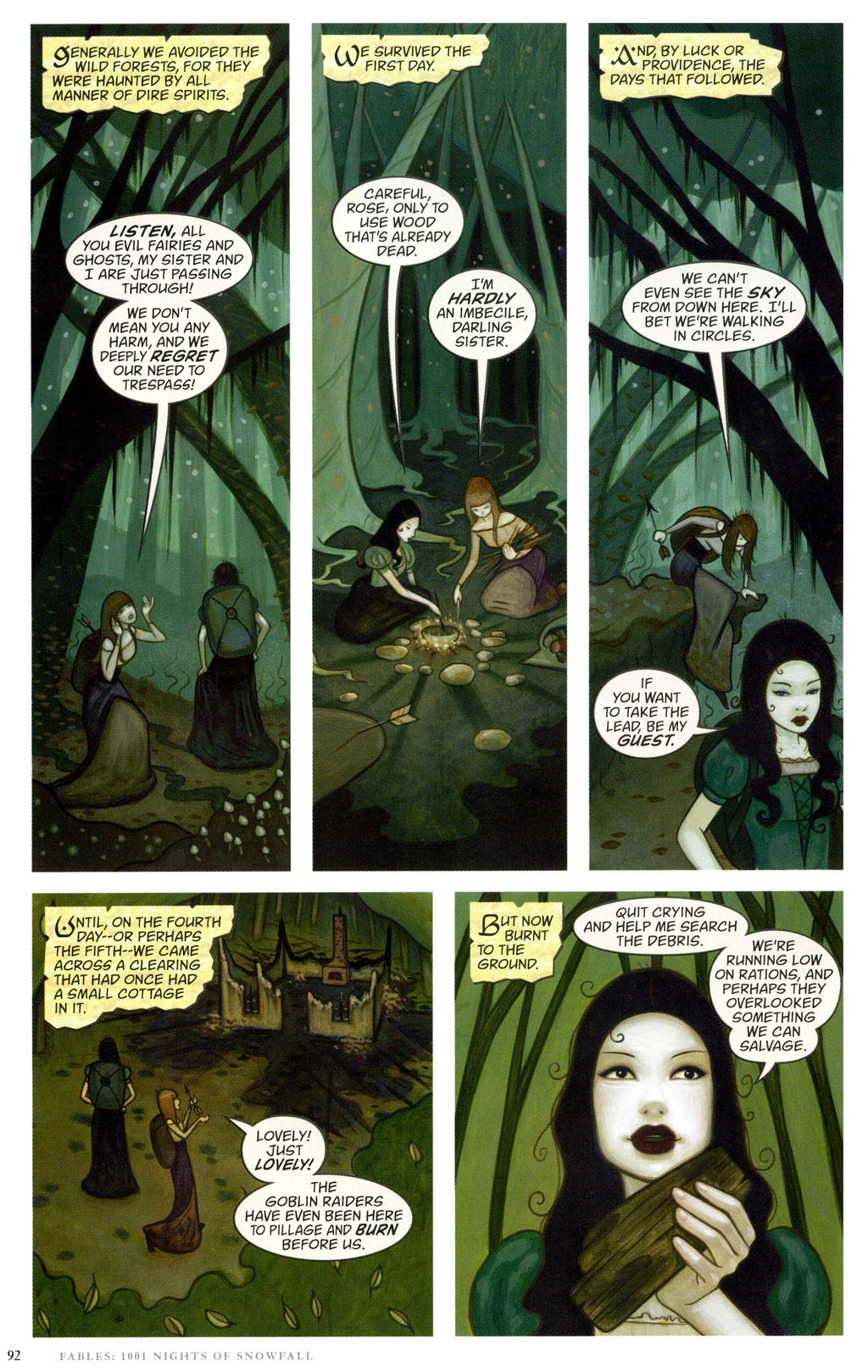 Read online Fables: 1001 Nights of Snowfall comic -  Issue # Full - 92