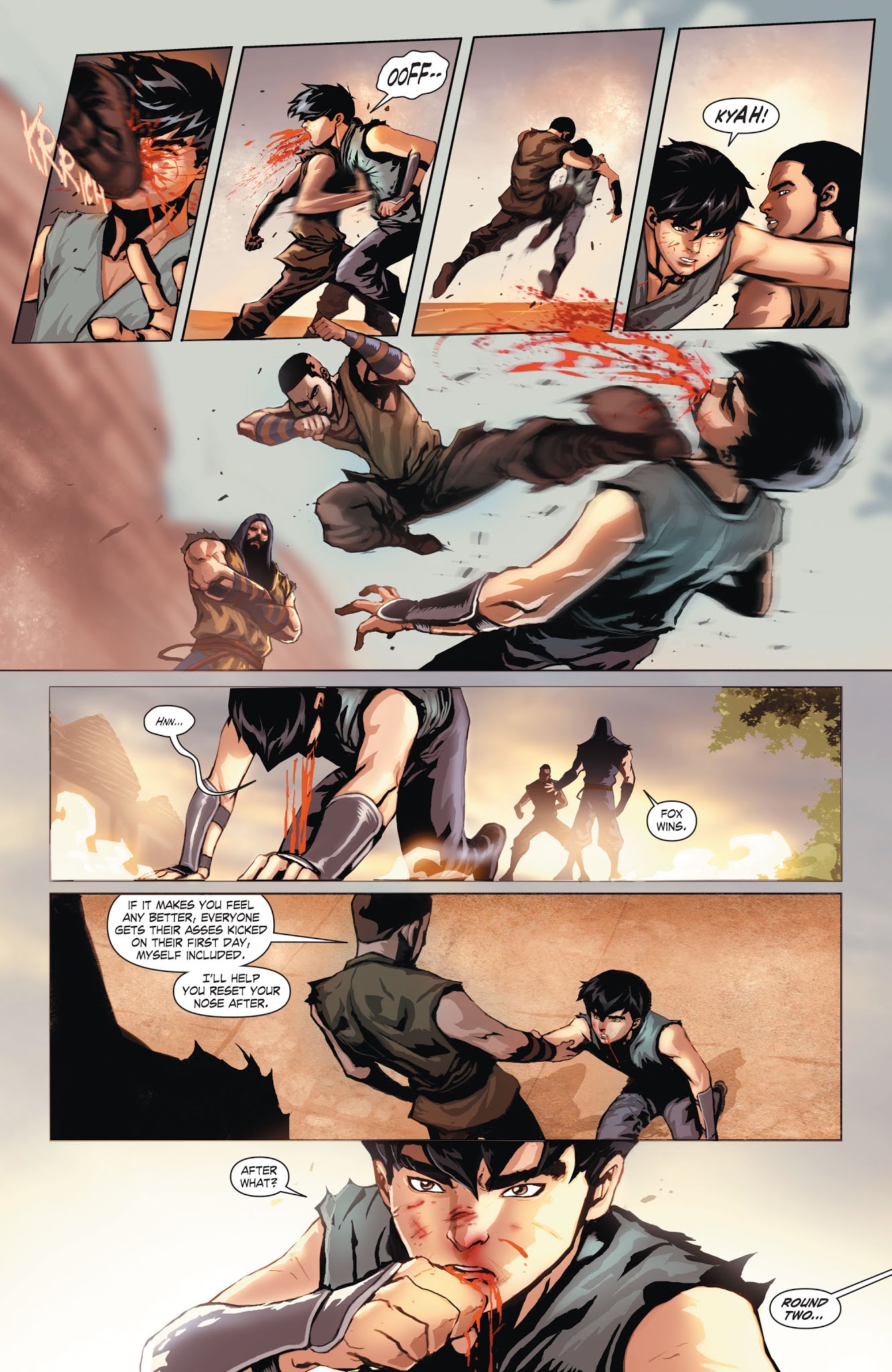 Read online Mortal Kombat X [I] comic -  Issue # _TPB 1 - 18