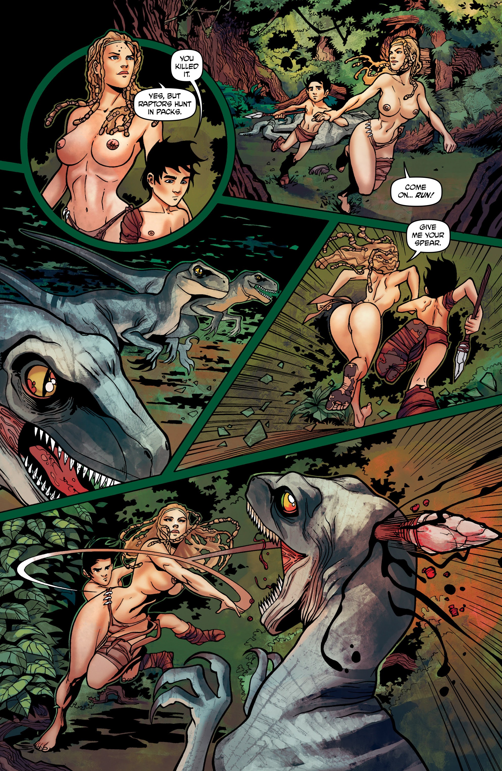 Read online Jungle Fantasy: Ivory comic -  Issue #3 - 36