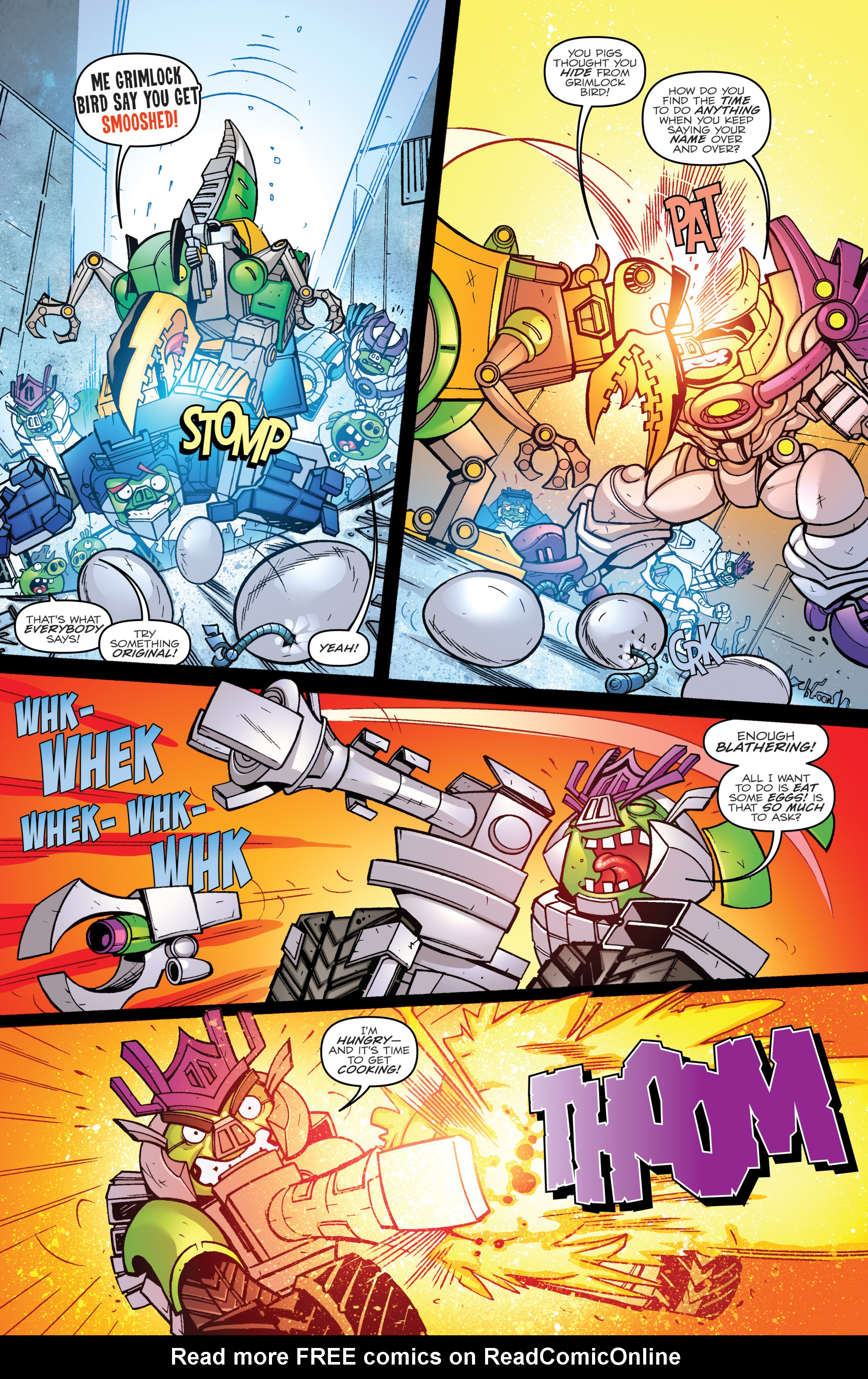 Read online Angry Birds Transformers comic -  Issue #2 - 14