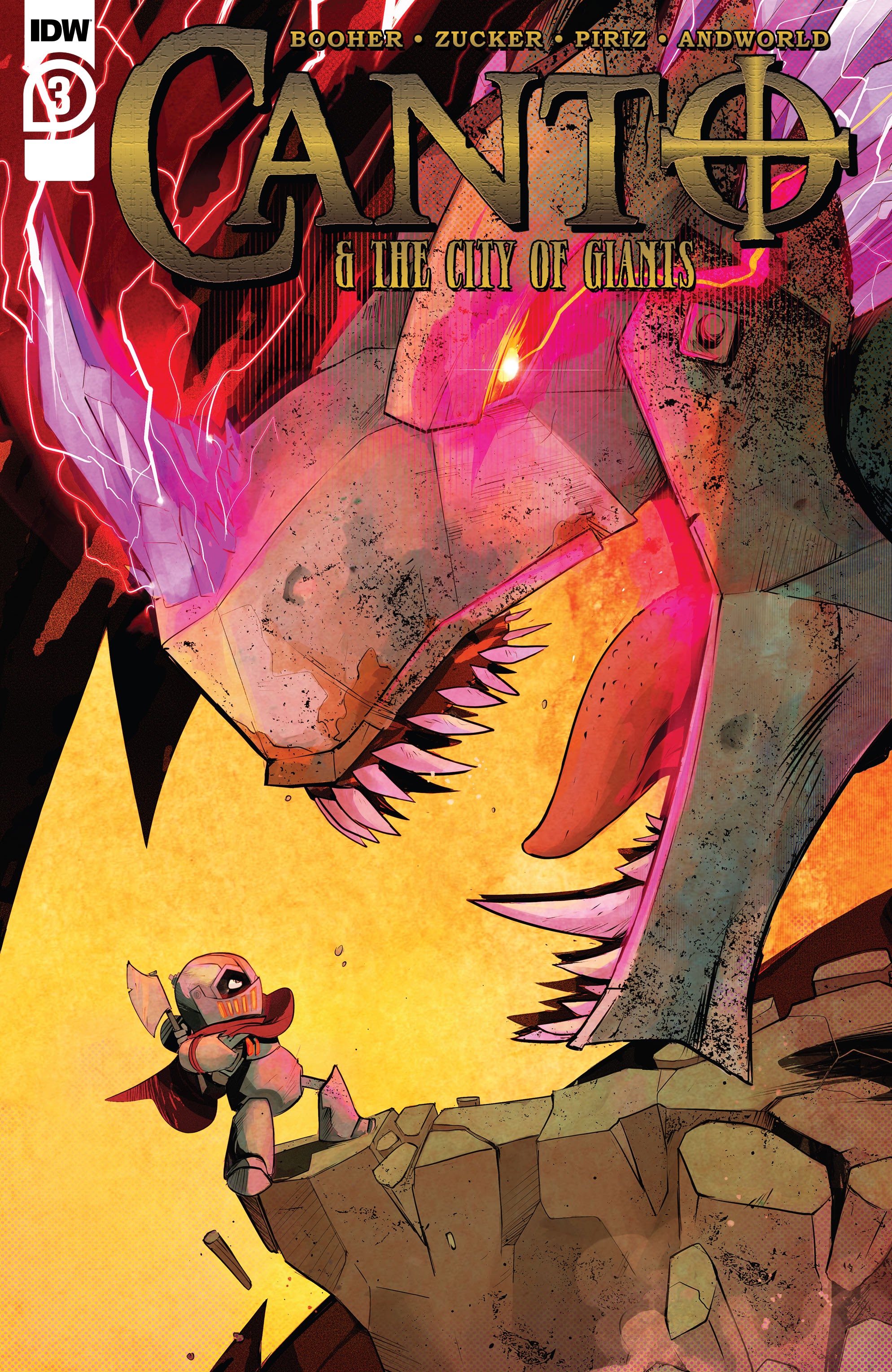 Read online Canto & The City of Giants comic -  Issue #3 - 1