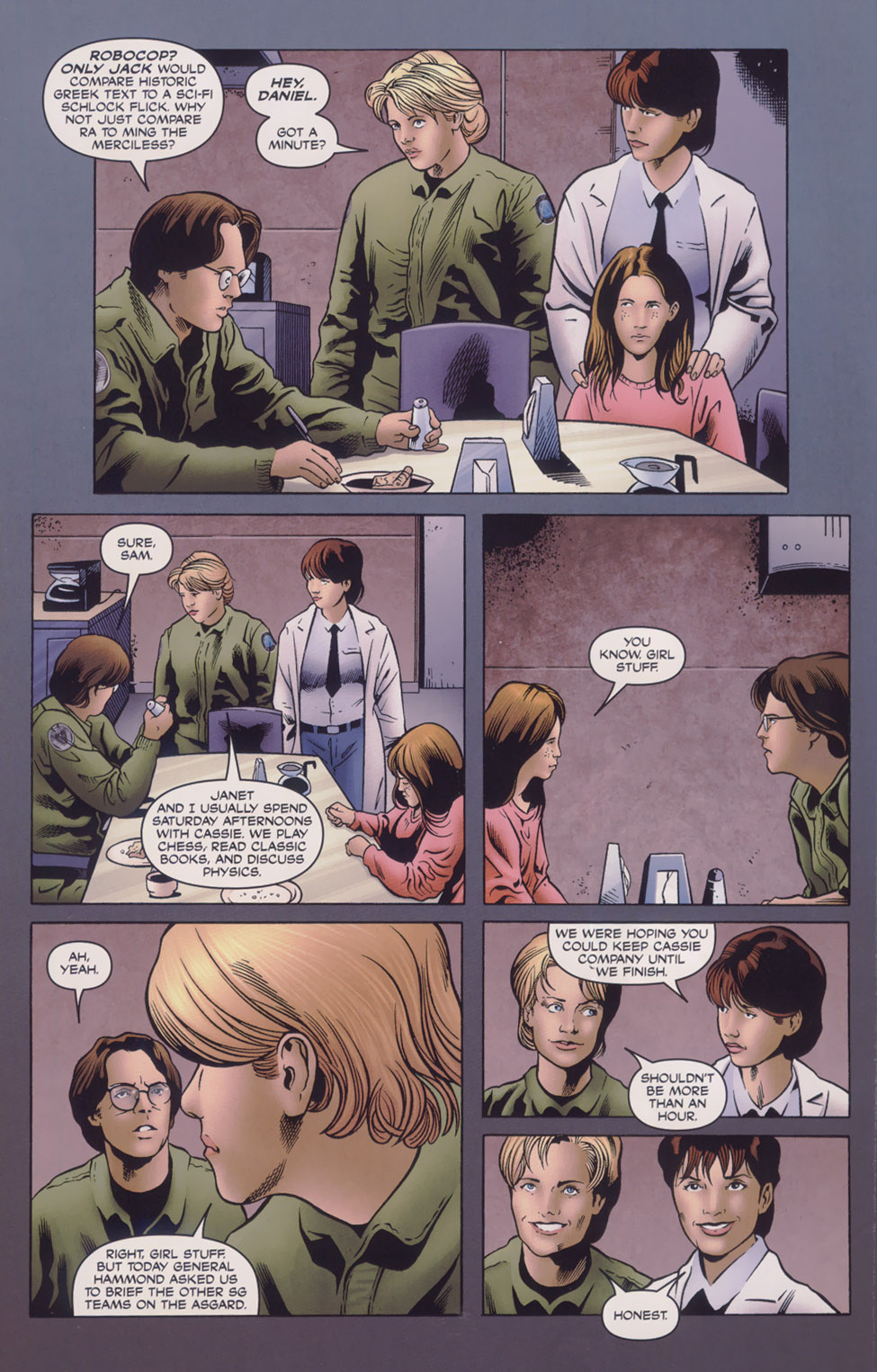 Read online Stargate SG-1: Ra Reborn Prequel comic -  Issue # Full - 4