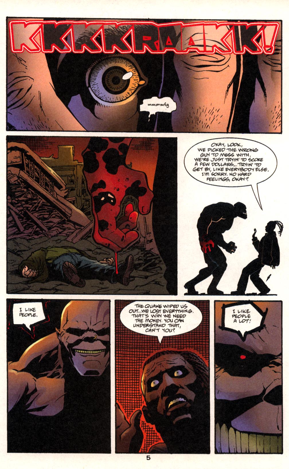 Read online Azrael (1995) comic -  Issue #46 - 5