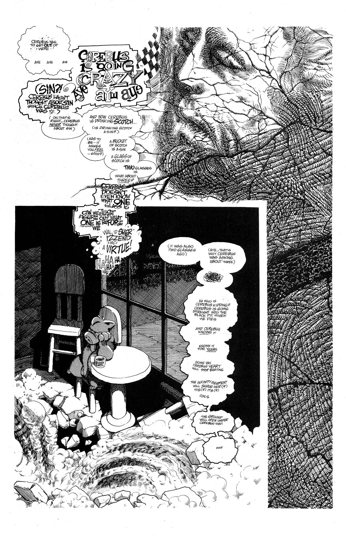 Read online Cerebus comic -  Issue #226 - 16