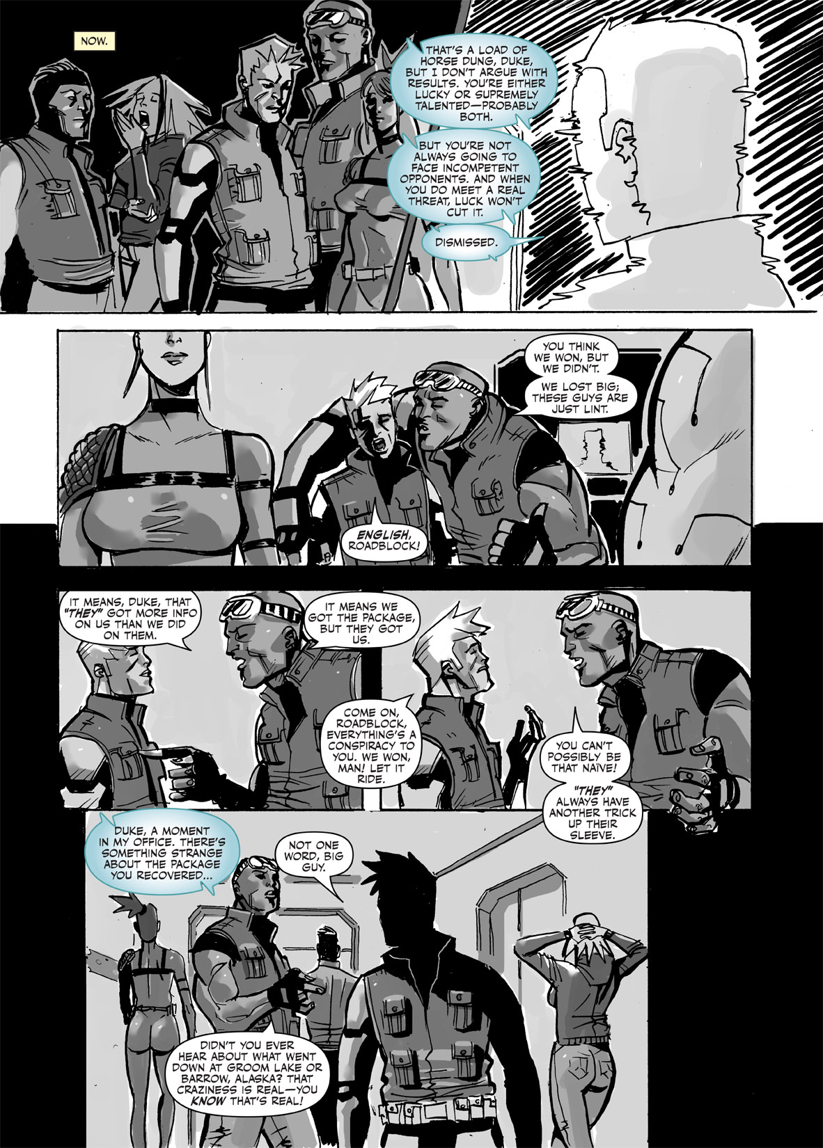 Read online G.I. Joe: Future Noir Special comic -  Issue #1 - 11