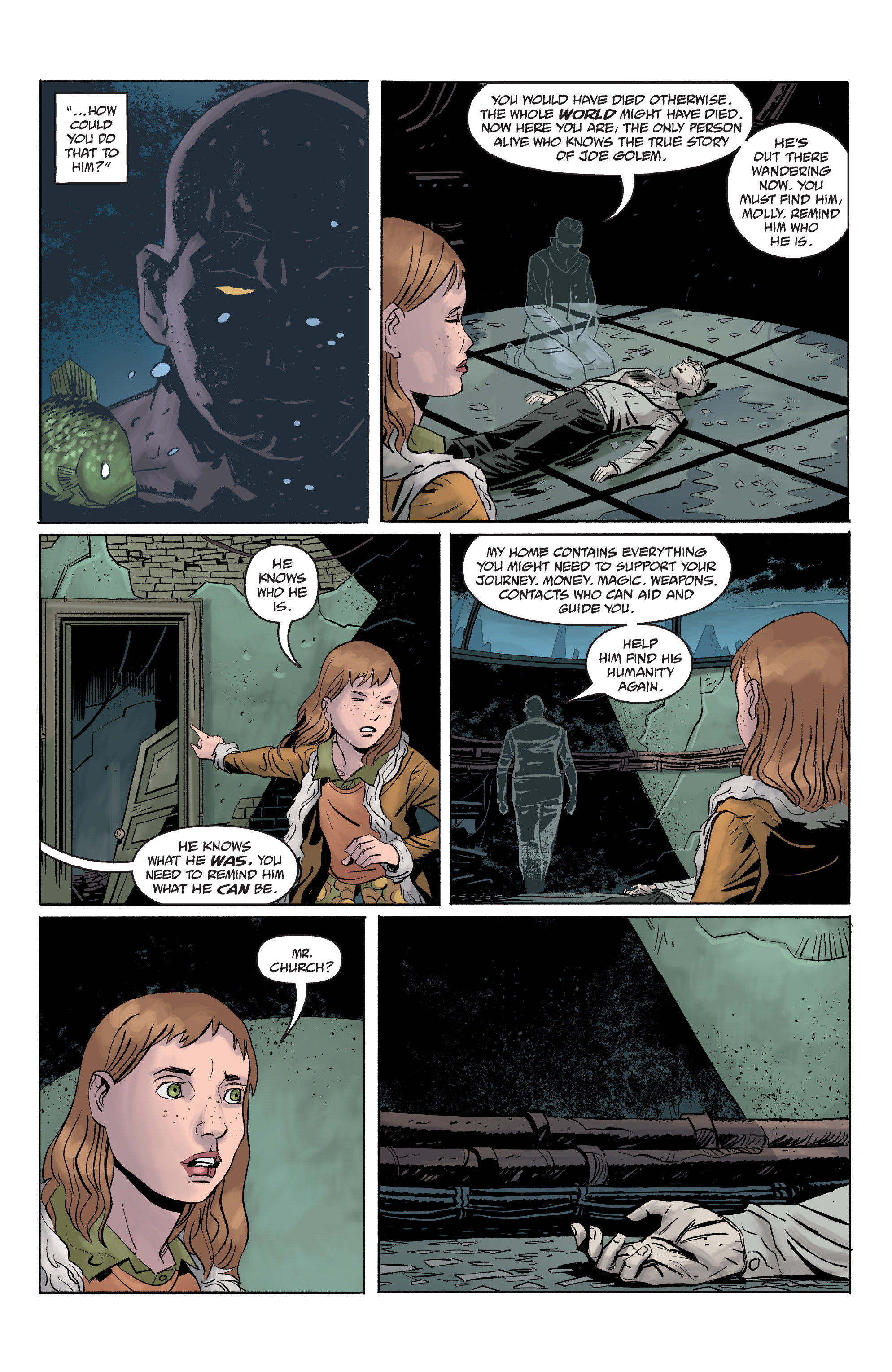 Read online Joe Golem: Occult Detective--The Conjurors comic -  Issue #5 - 23