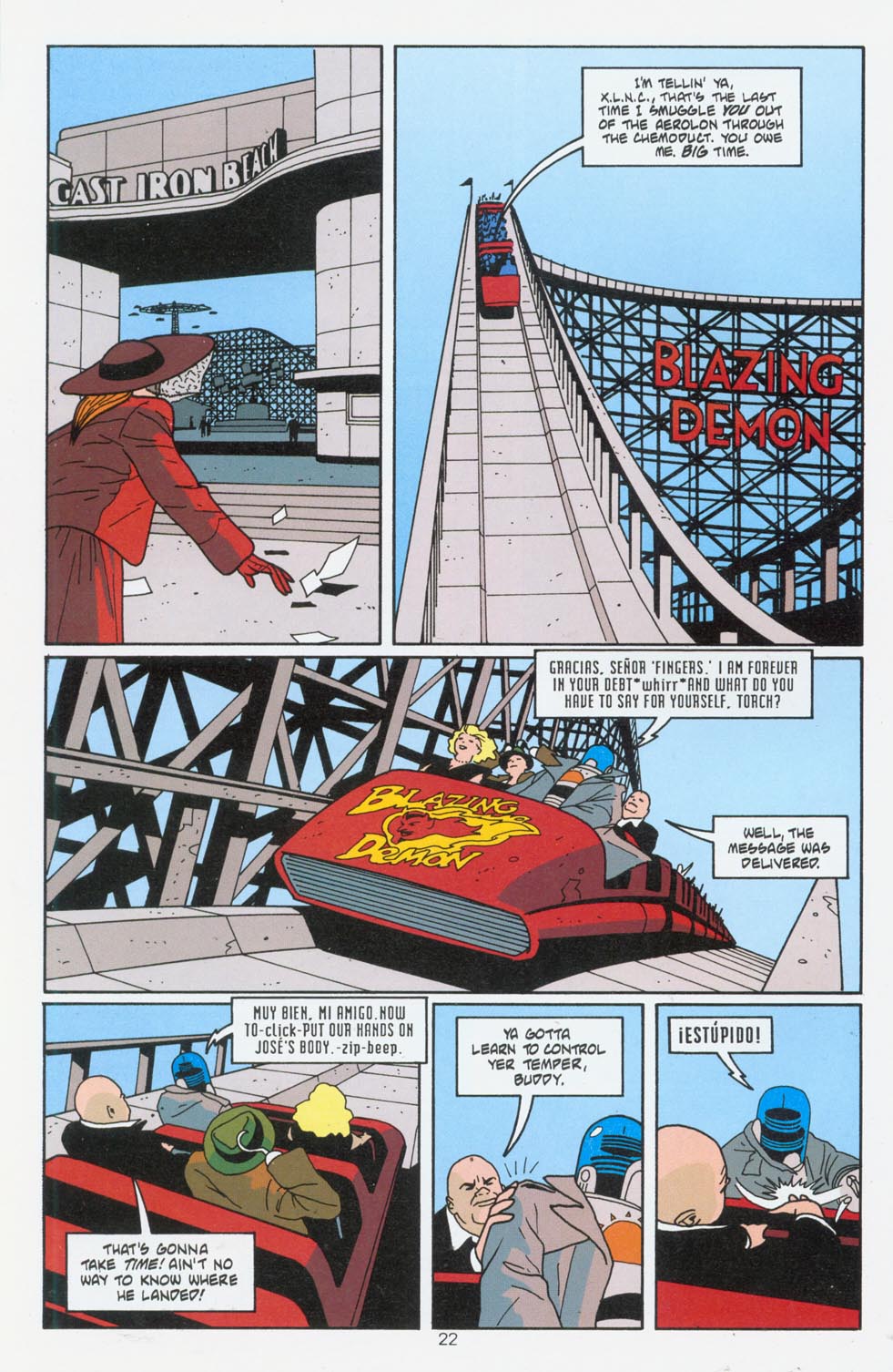 Read online Terminal City: Aerial Graffiti comic -  Issue #2 - 23