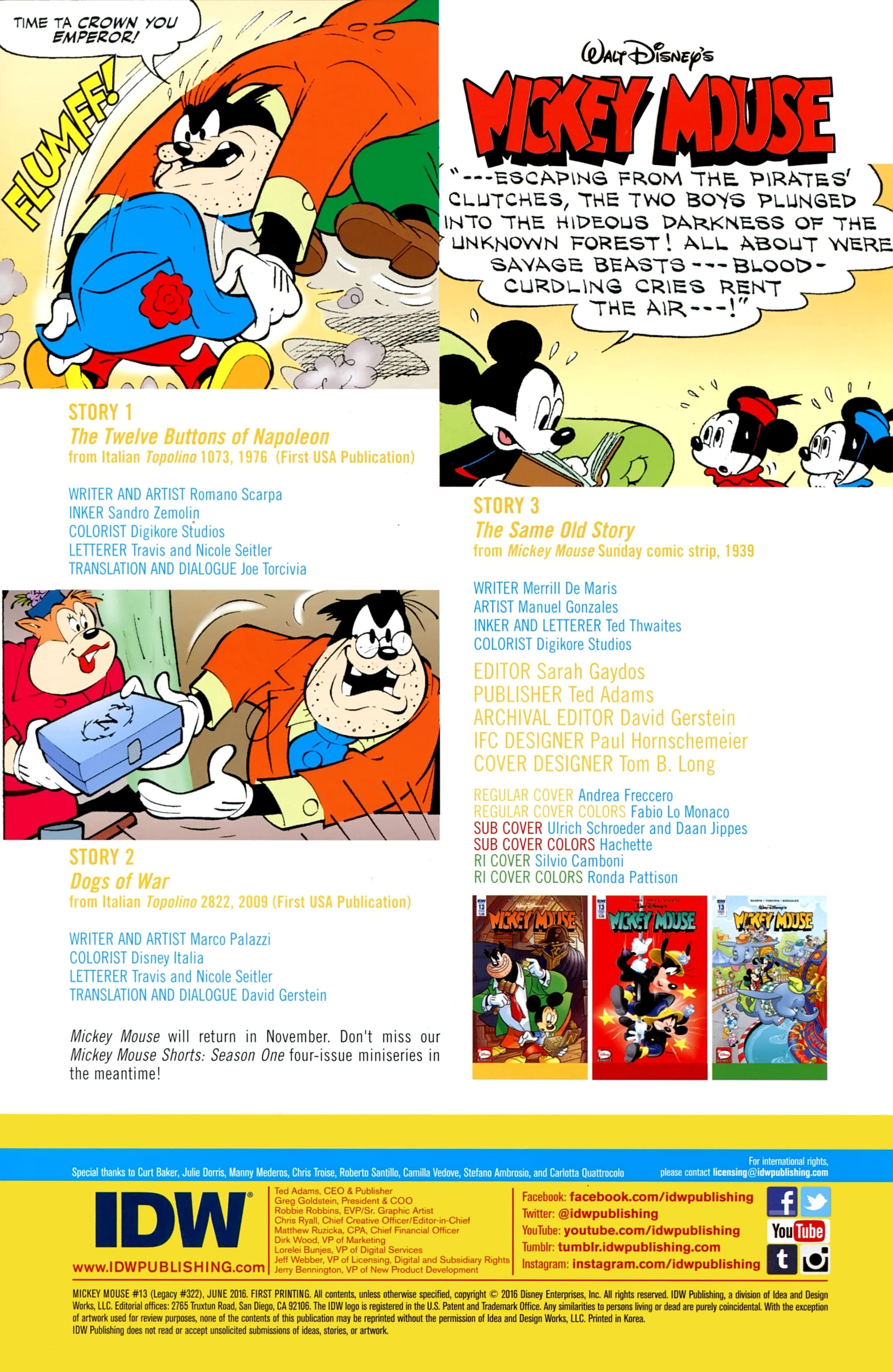 Read online Mickey Mouse (2015) comic -  Issue #13 - 2