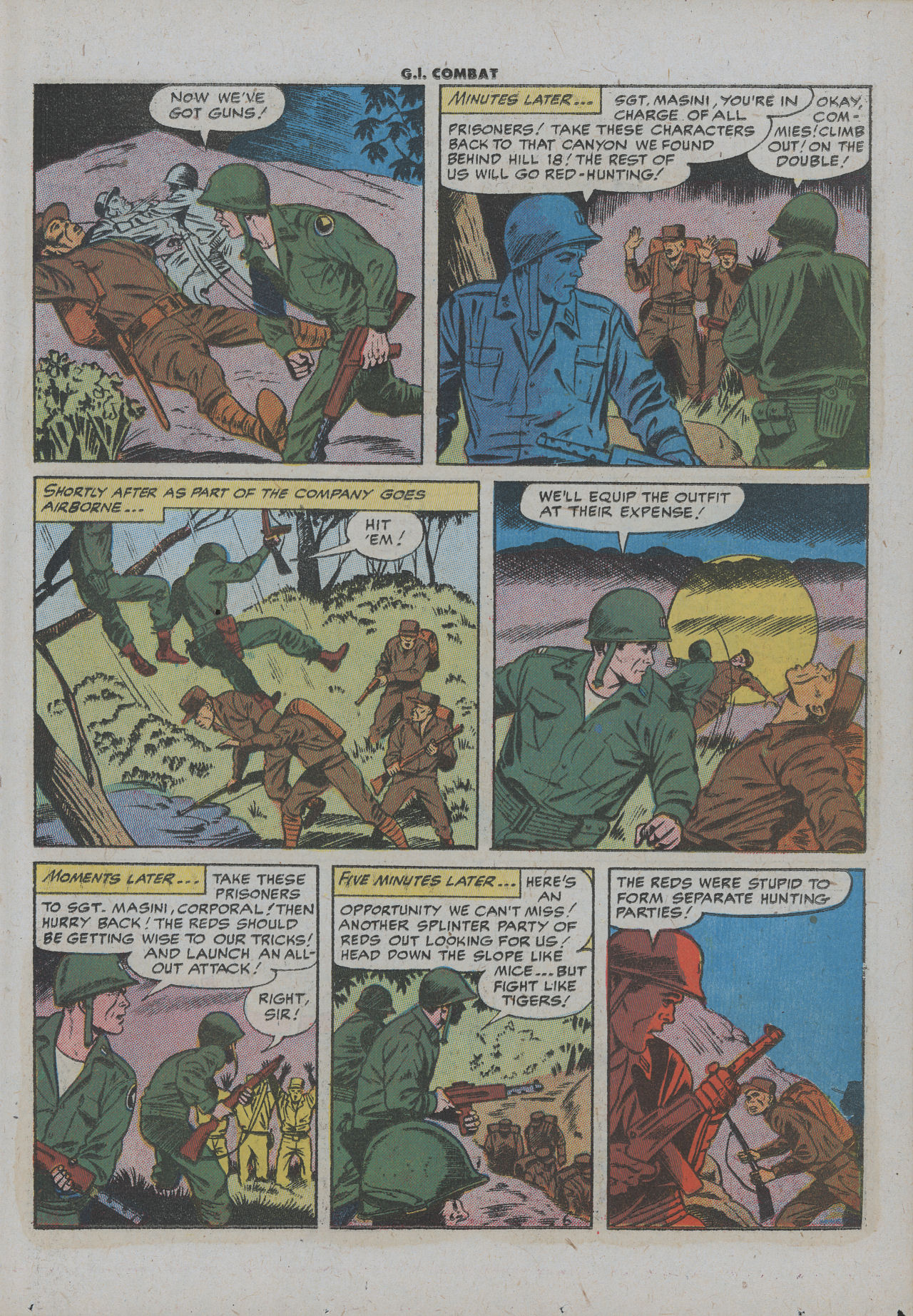 Read online G.I. Combat (1952) comic -  Issue #40 - 23