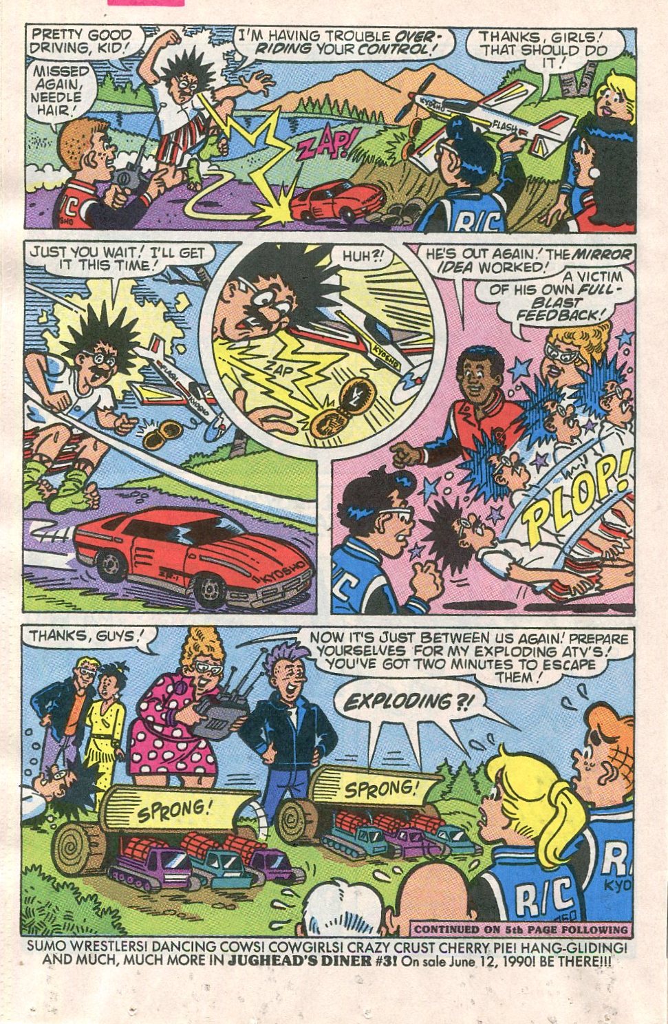 Read online Archie's R/C Racers comic -  Issue #6 - 24