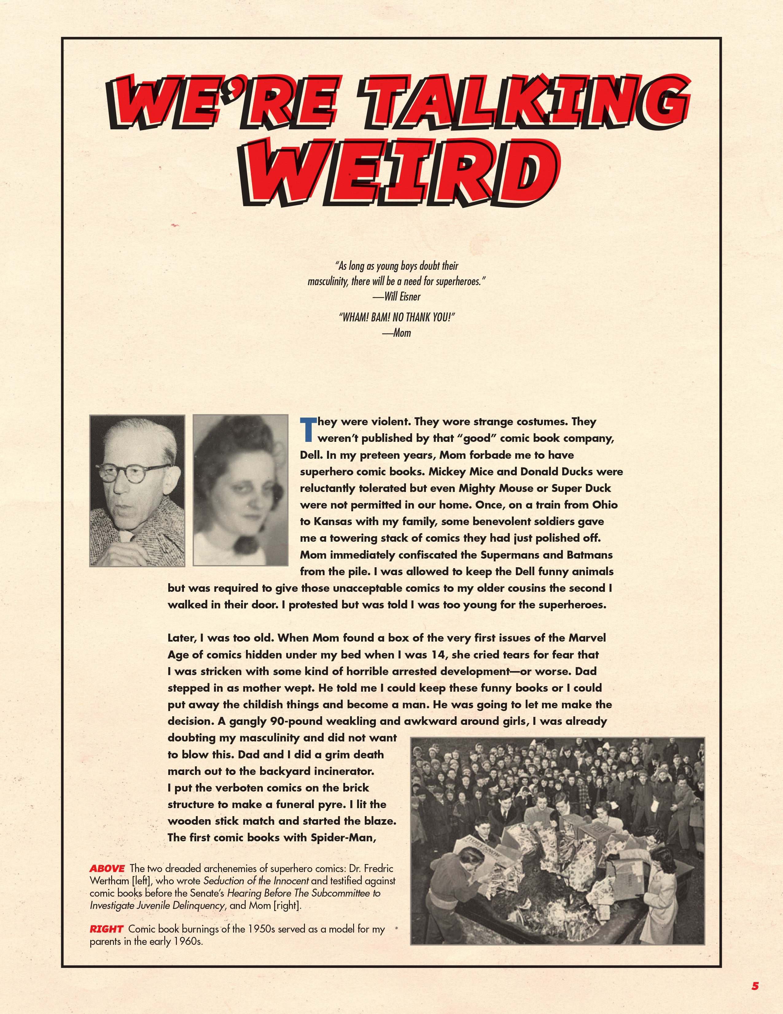 Read online Super Weird Heroes comic -  Issue # TPB 1 (Part 1) - 6
